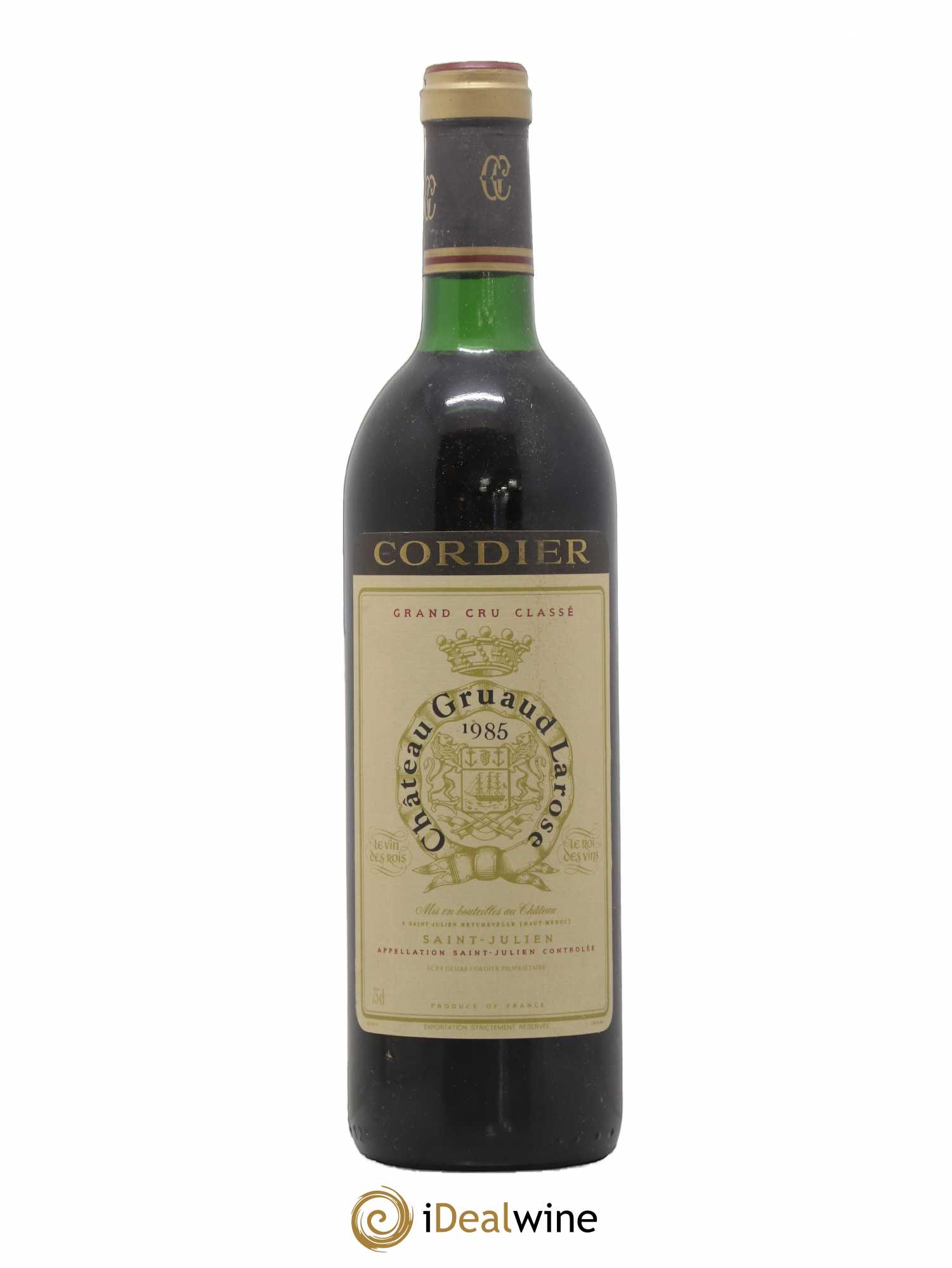 Château Gruaud Larose 2ème Grand Cru Classé 1985 - Lot de 1 bouteille - 0
