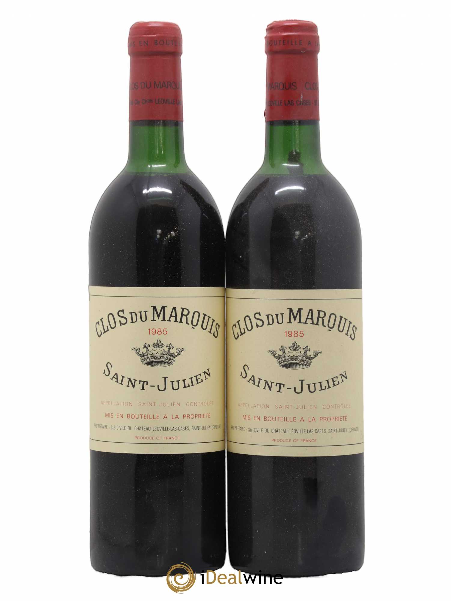 Clos du Marquis 1985 - Lot de 2 bouteilles - 0