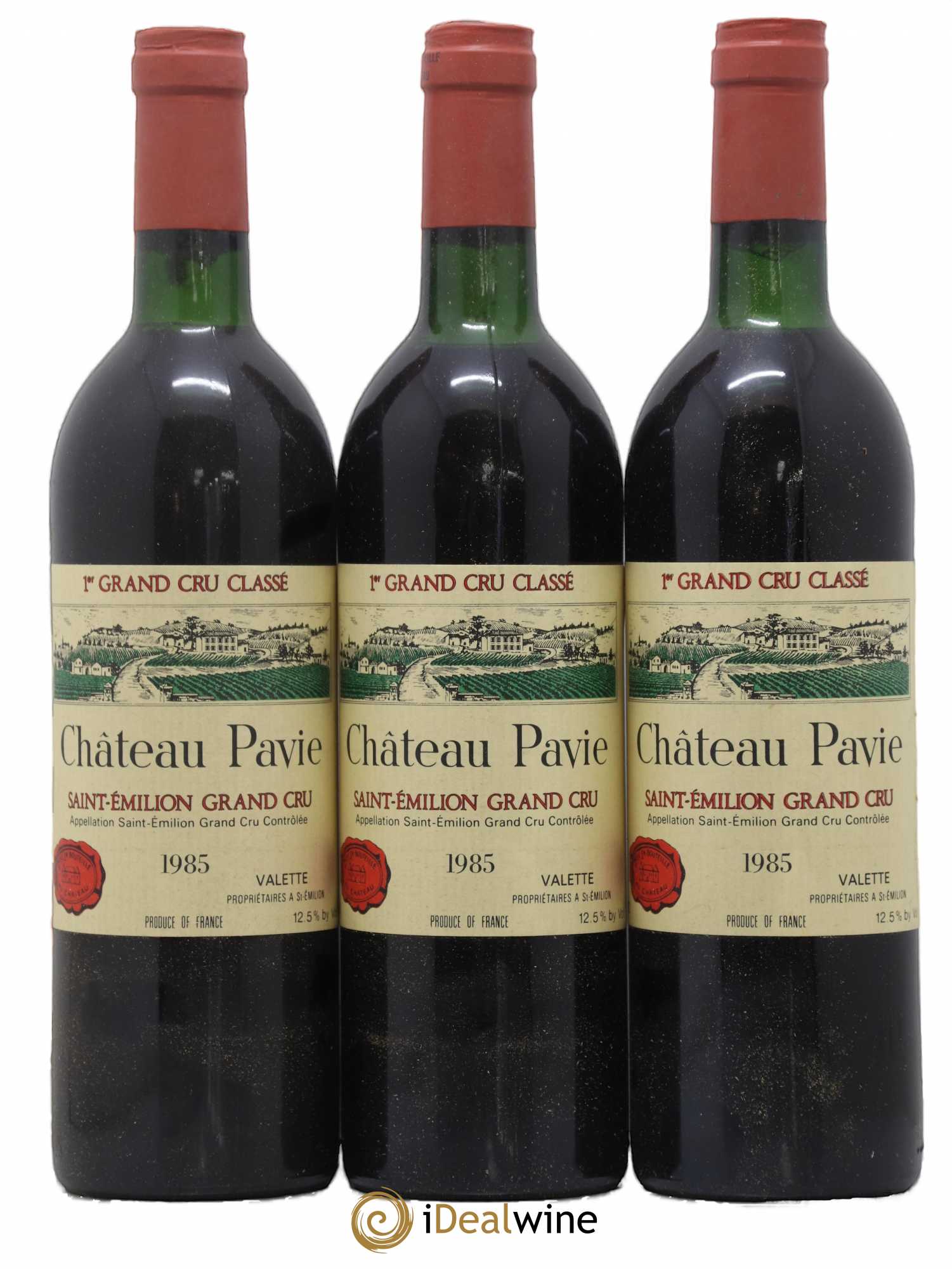 Château Pavie 1er Grand Cru Classé A 1985 - Lot de 12 bouteilles - 3