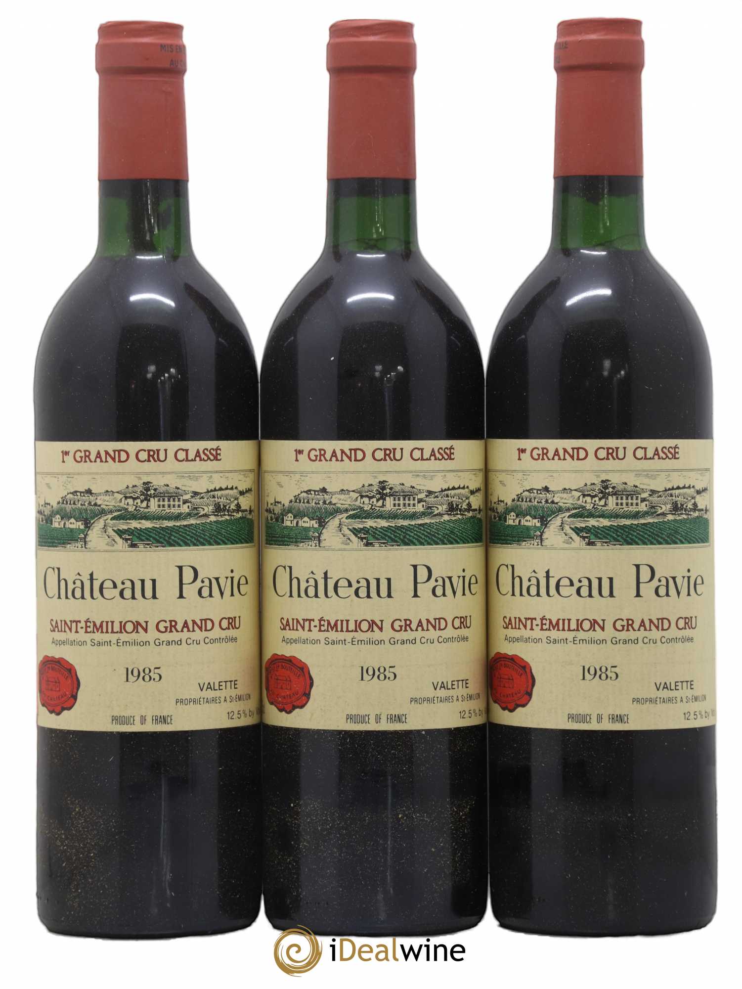 Château Pavie 1er Grand Cru Classé A 1985 - Lot de 12 bouteilles - 4