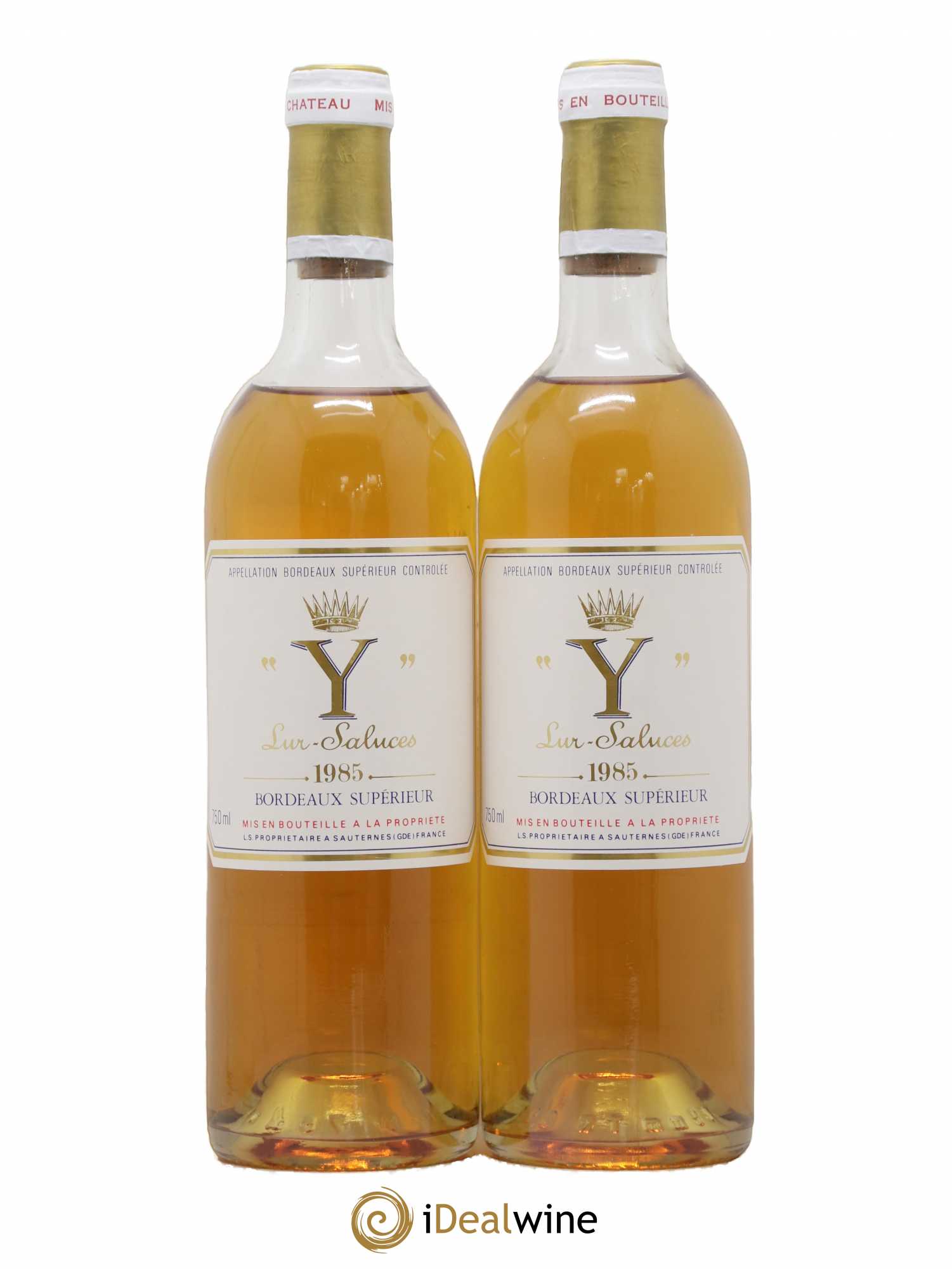 Y de Yquem 1985 - Lot de 2 bouteilles - 0