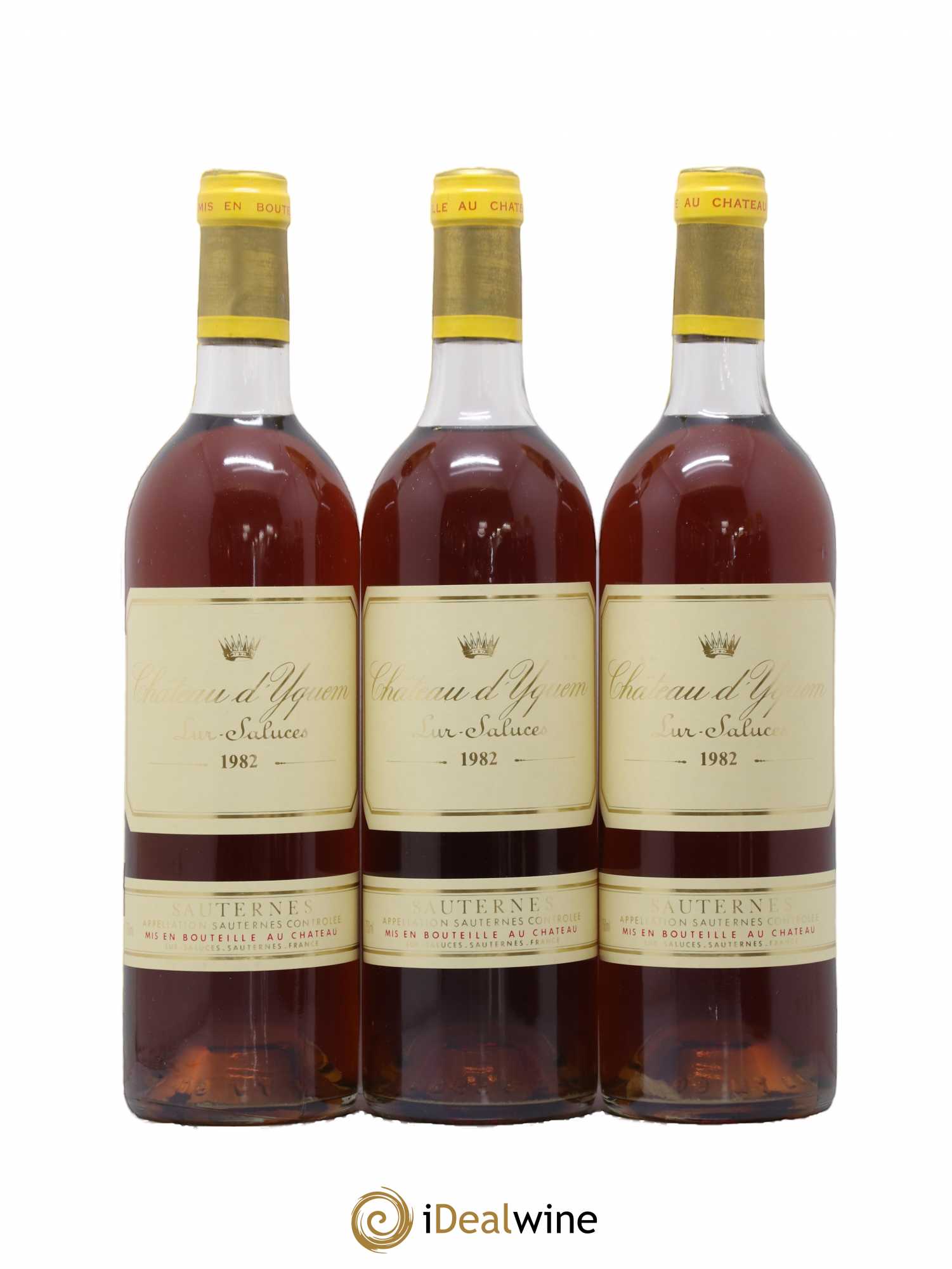 Château d' Yquem 1er Cru Classé Supérieur 1982 - Lotto di 6 bottiglie - 1
