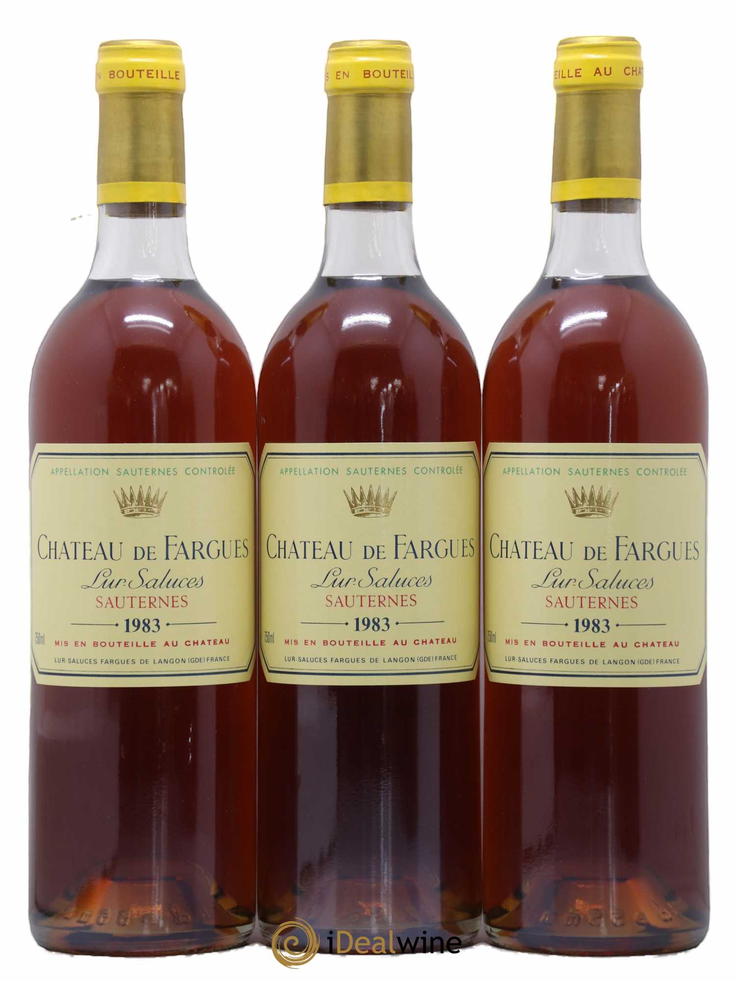 Château de Fargues 1983 - Lotto di 6 bottiglie - 1