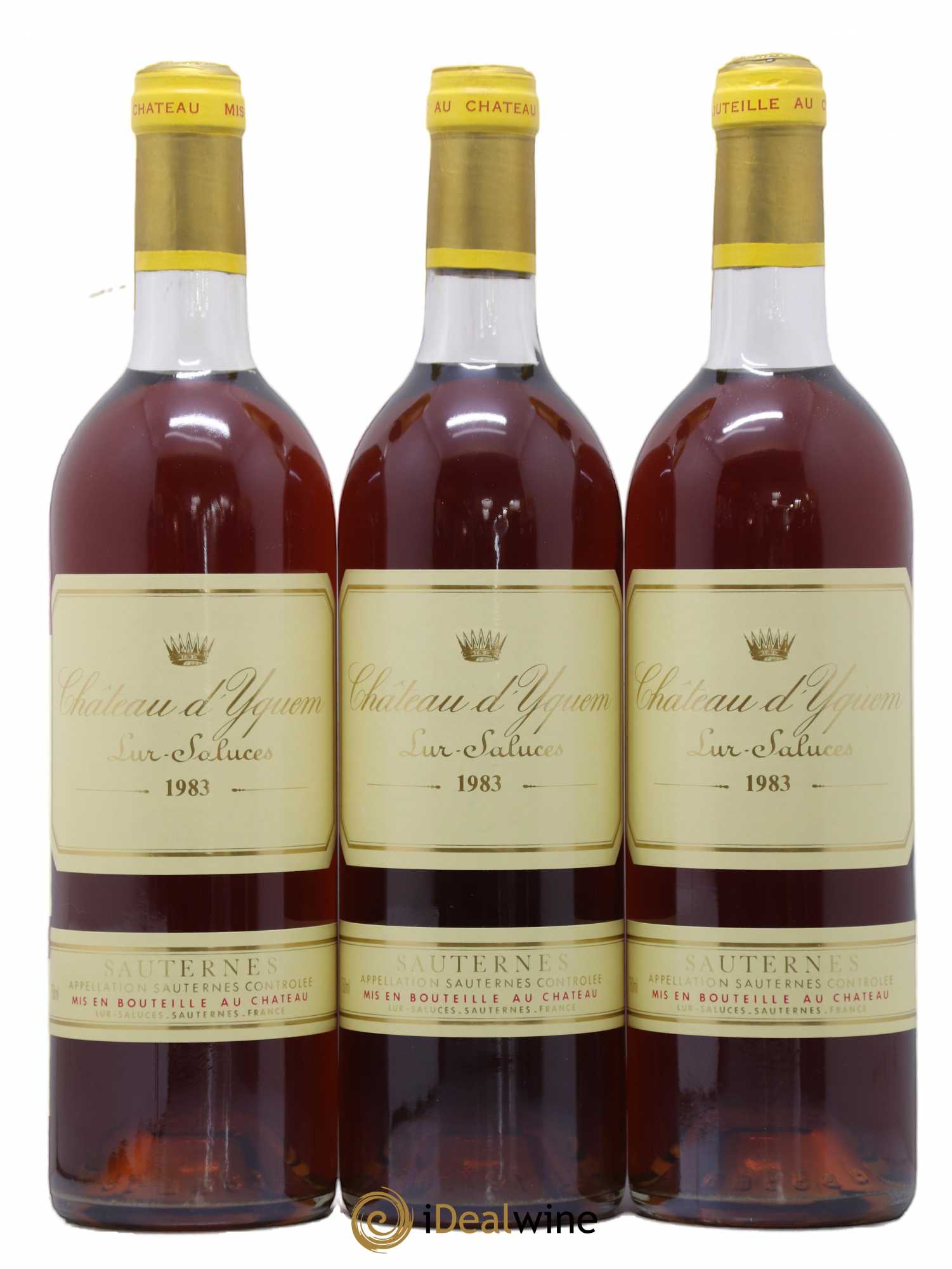 Château d' Yquem 1er Cru Classé Supérieur 1983 - Lotto di 6 bottiglie - 1