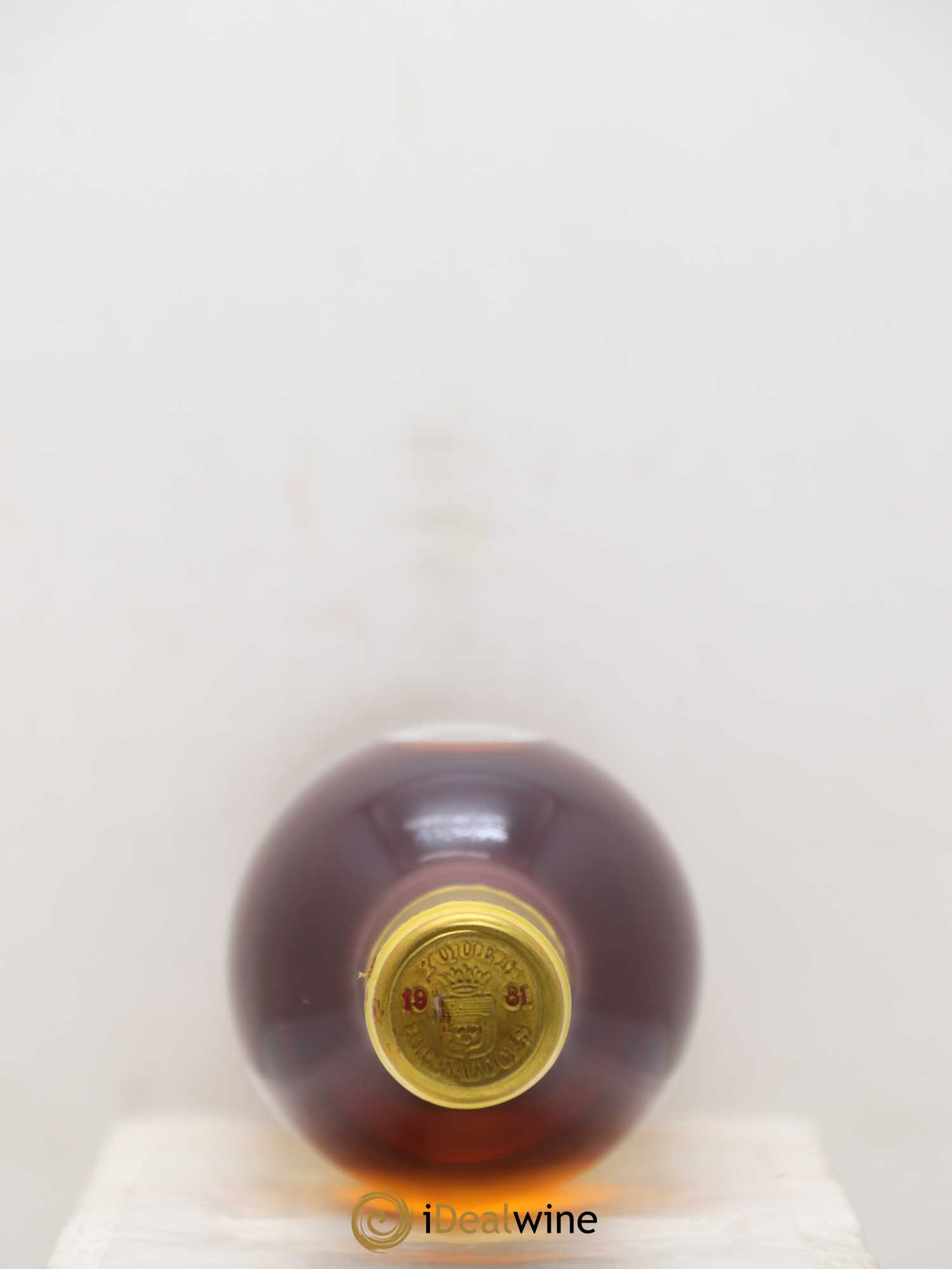 Château d' Yquem 1er Cru Classé Supérieur 1981 - Lotto di 1 bottiglia - 1