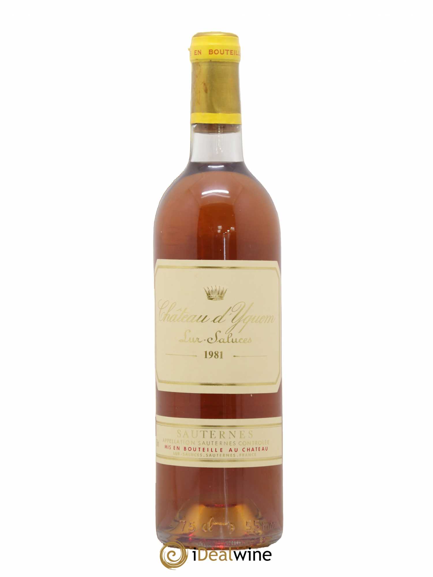 Château d' Yquem 1er Cru Classé Supérieur 1981 - Lotto di 1 bottiglia - 0