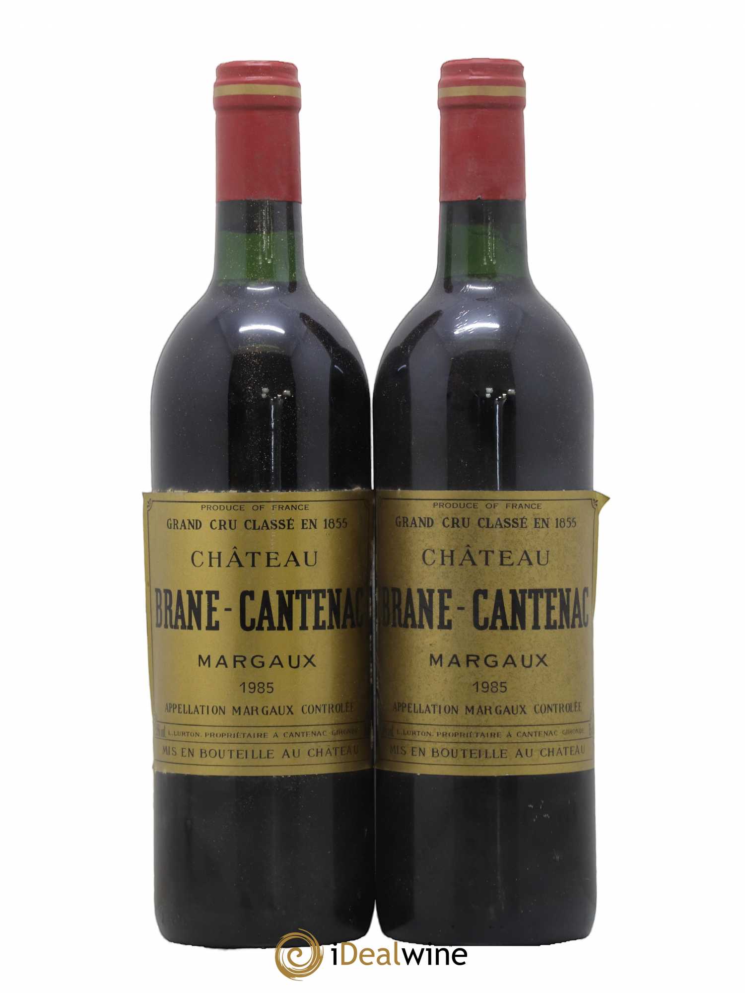 Château Brane Cantenac 2ème Grand Cru Classé 1985 - Lot de 2 bouteilles - 0