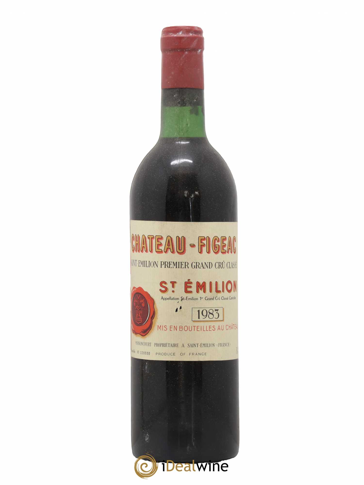 Château Figeac 1er Grand Cru Classé A 1983 - Lot de 1 bouteille - 0