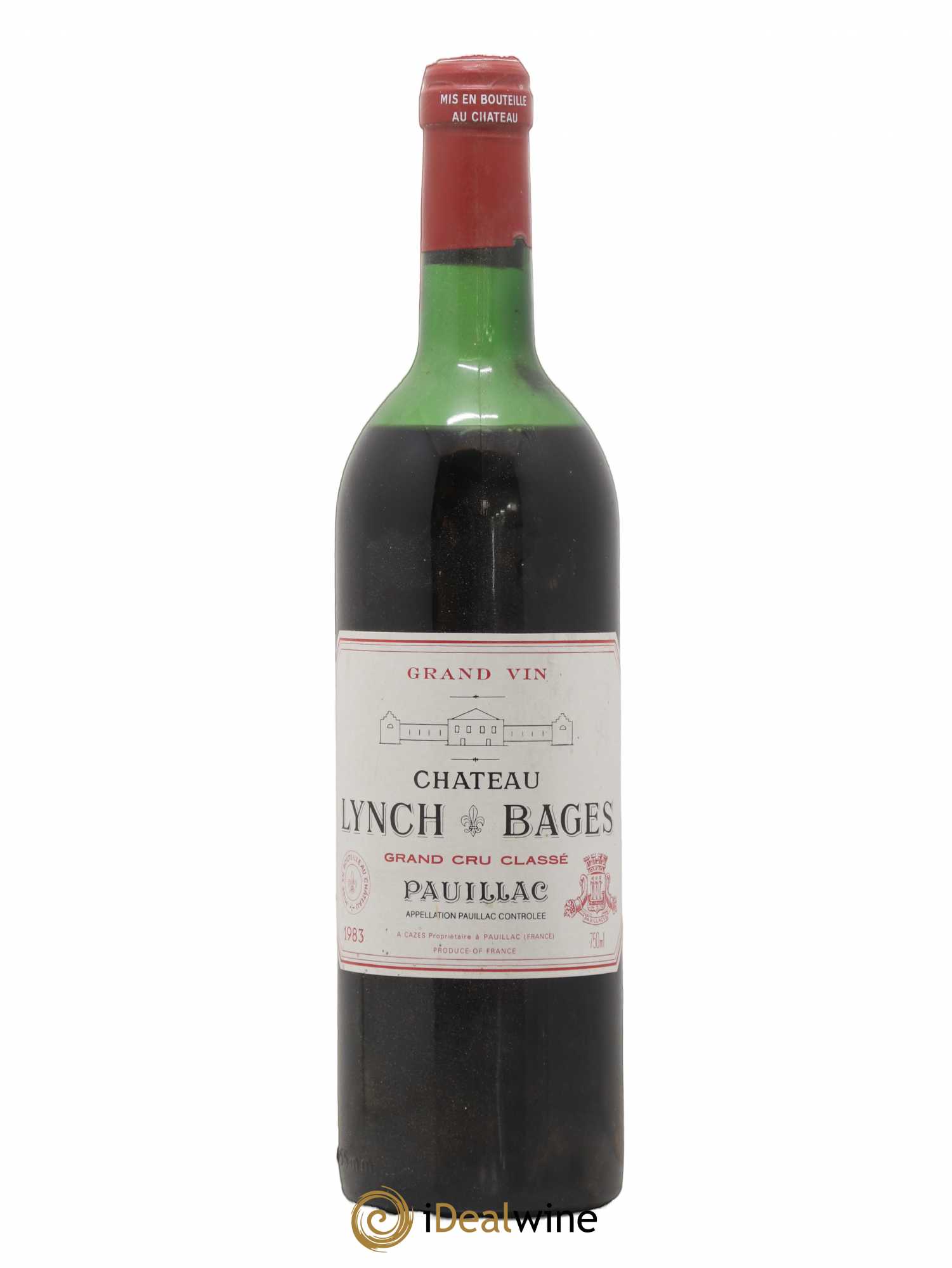 Château Lynch Bages 5ème Grand Cru Classé 1983 - Lot de 1 bouteille - 0