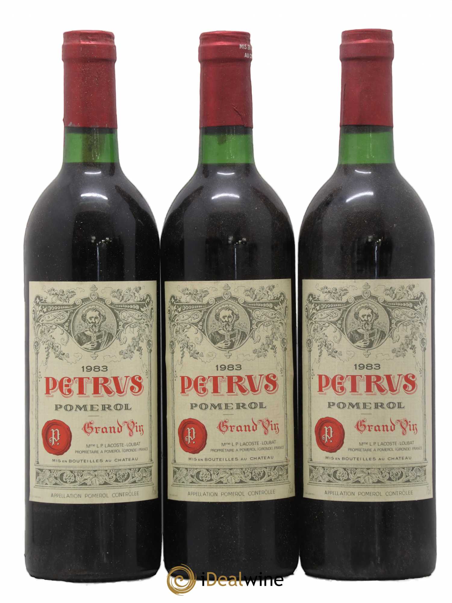 Petrus 1983 - Lot de 6 bouteilles - 1