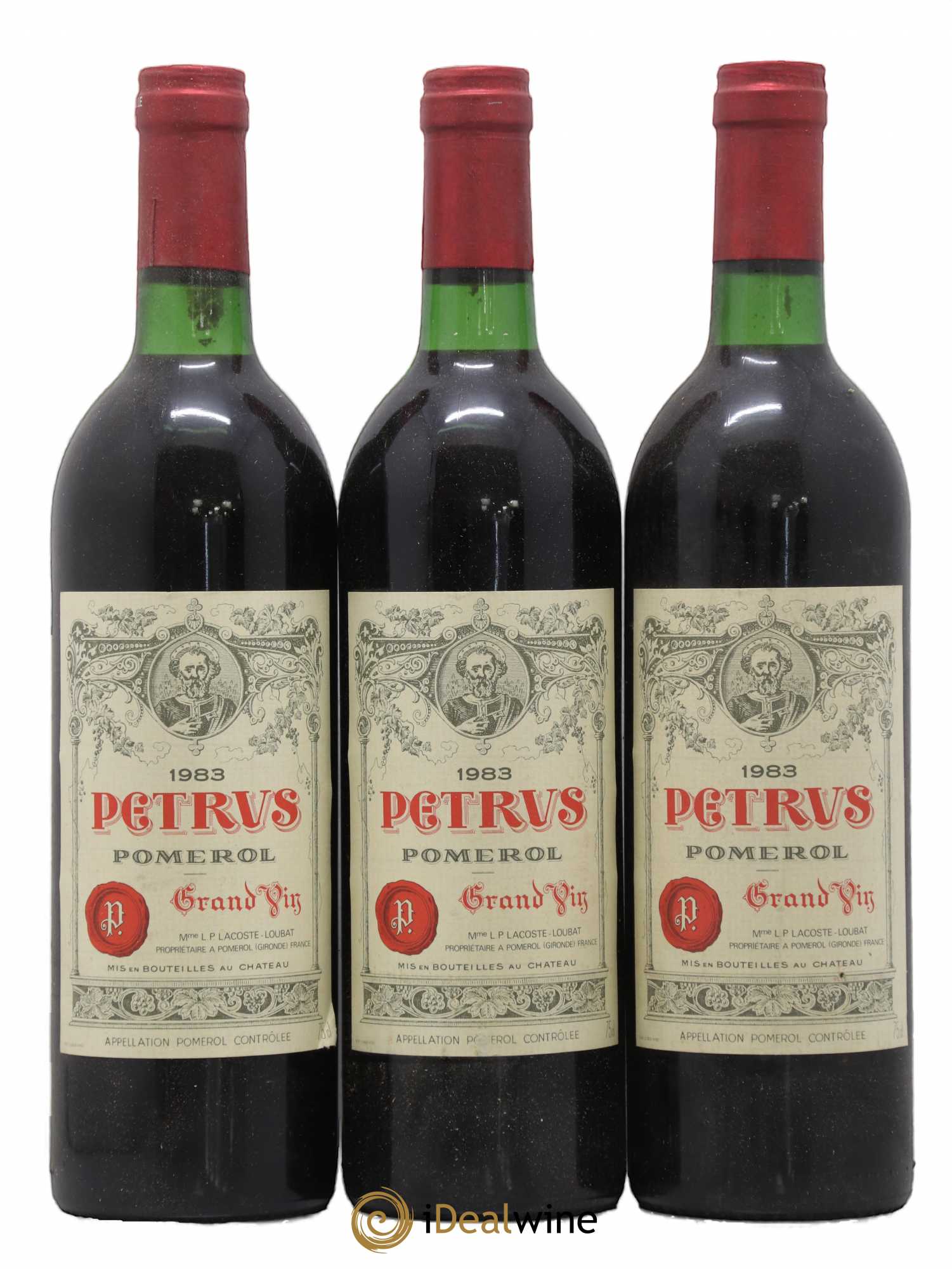 Petrus 1983 - Lot de 6 bouteilles - 2