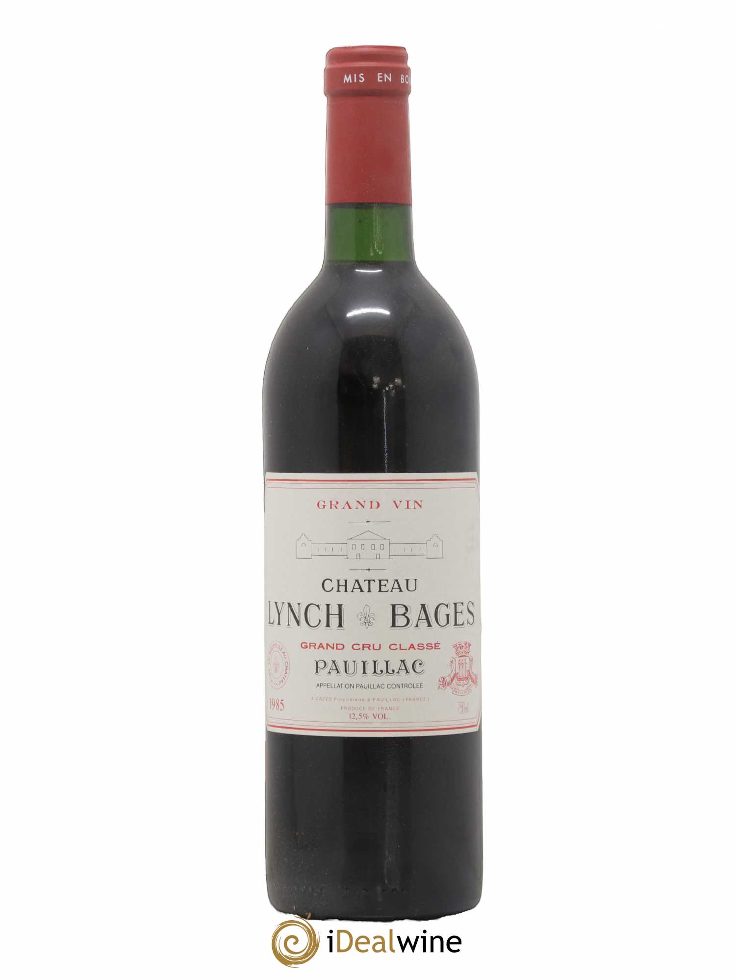 Château Lynch Bages 5ème Grand Cru Classé 1985 - Lot de 1 bouteille - 0
