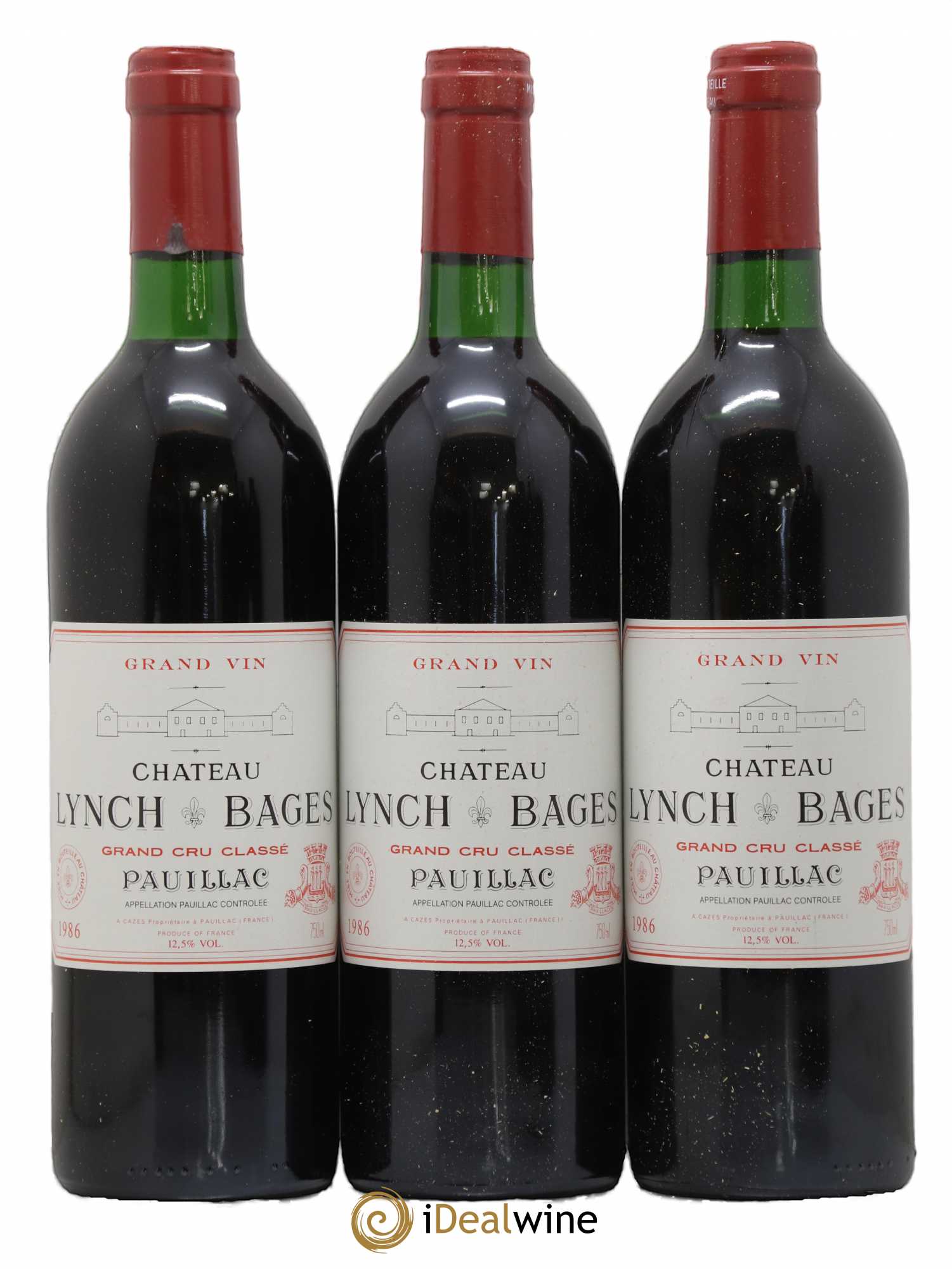 Château Lynch Bages 5ème Grand Cru Classé 1986 - Lotto di 6 bottiglie - 1