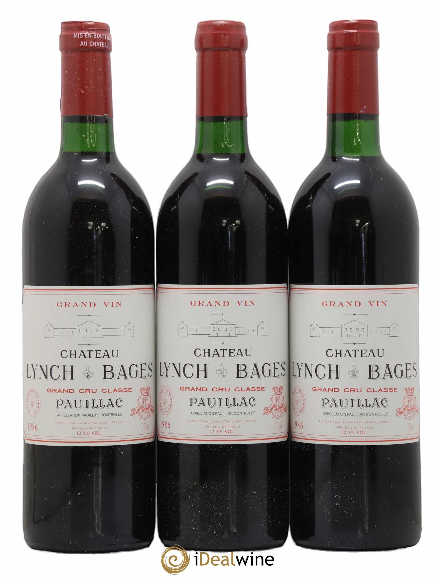 Château Lynch Bages 5ème Grand Cru Classé 1986 - Lotto di 6 bottiglie - 2