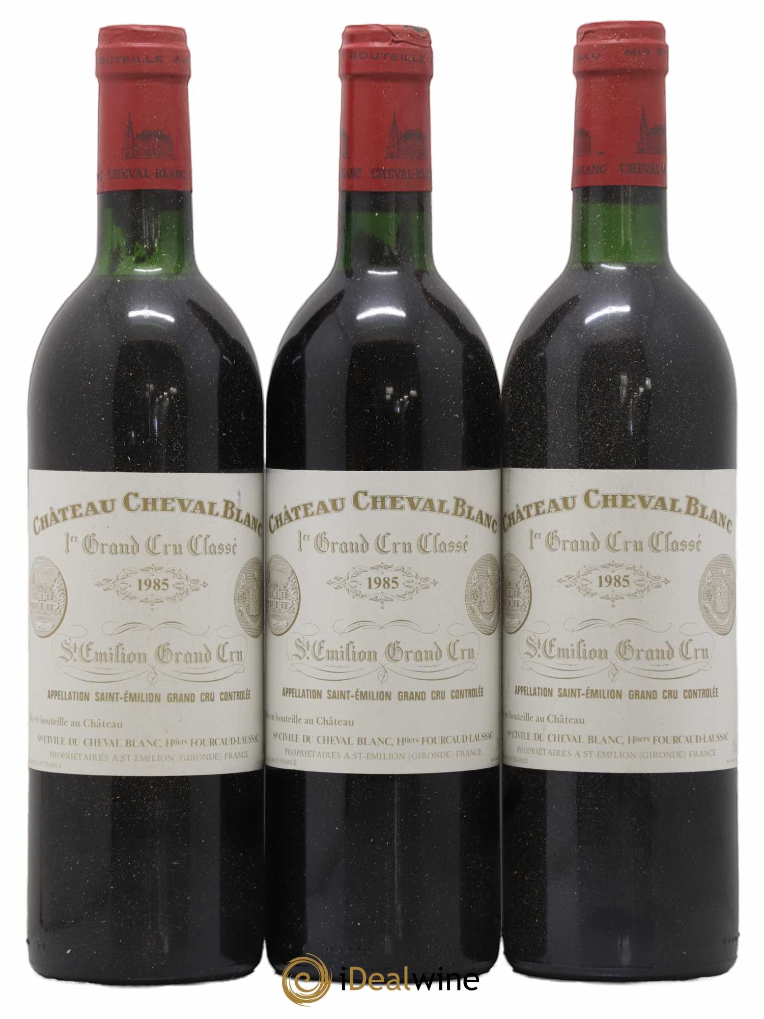 Château Cheval Blanc 1er Grand Cru Classé A 1985 - Lot de 12 bouteilles - 1