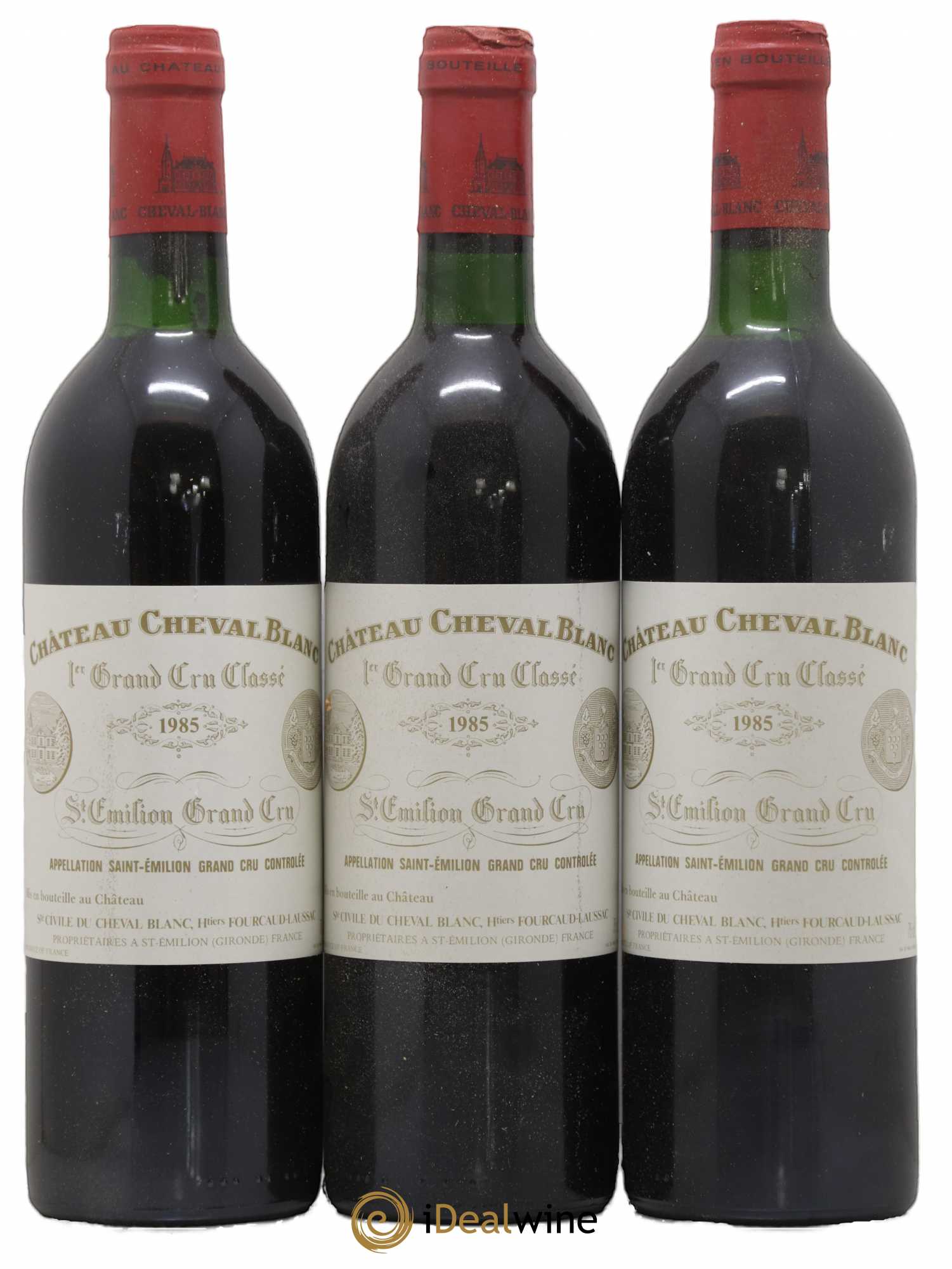 Château Cheval Blanc 1er Grand Cru Classé A 1985 - Lot de 12 bouteilles - 4