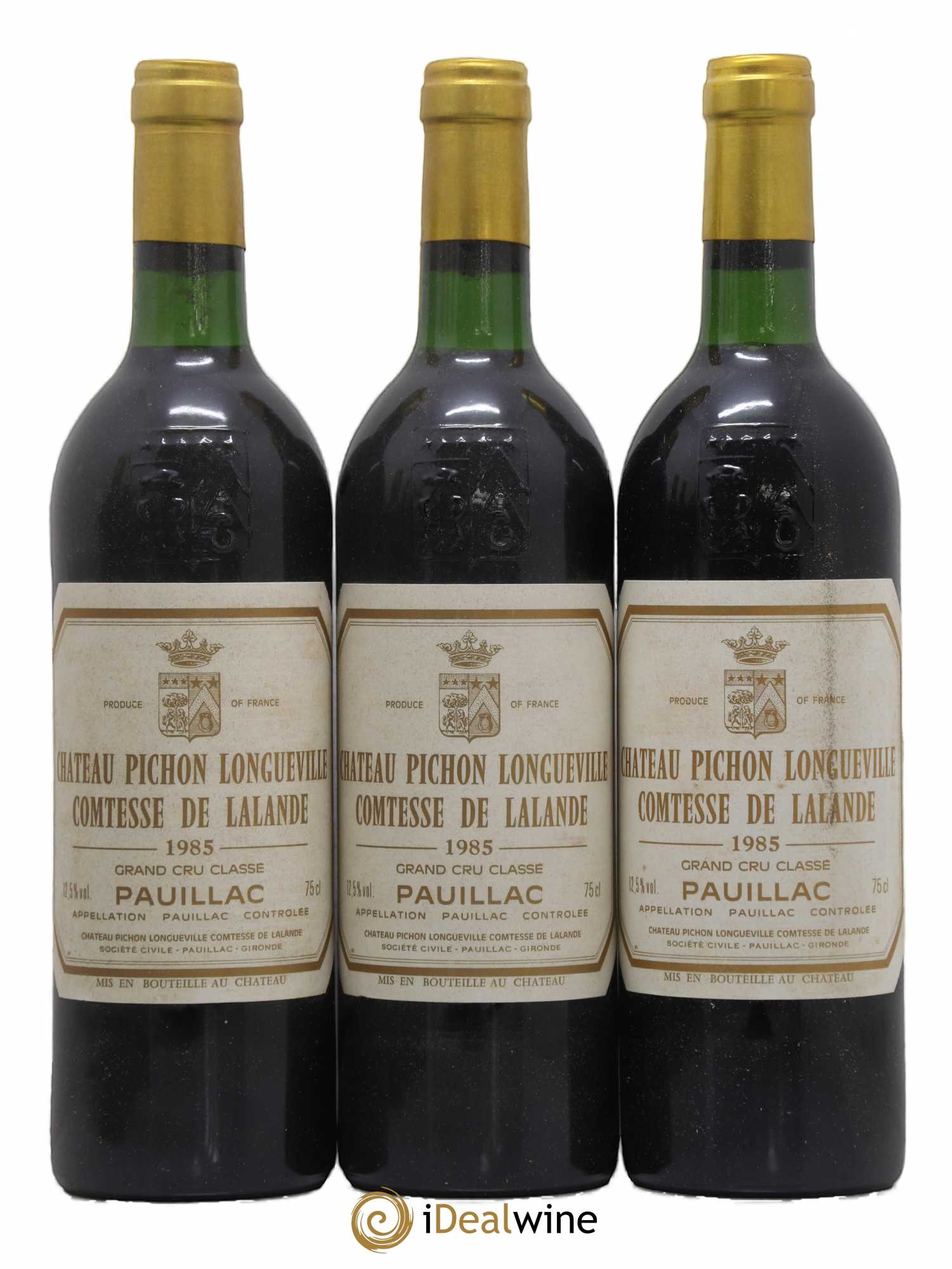 Château Pichon Longueville Comtesse de Lalande 2ème Grand Cru Classé 1985 - Lot de 6 bouteilles - 2