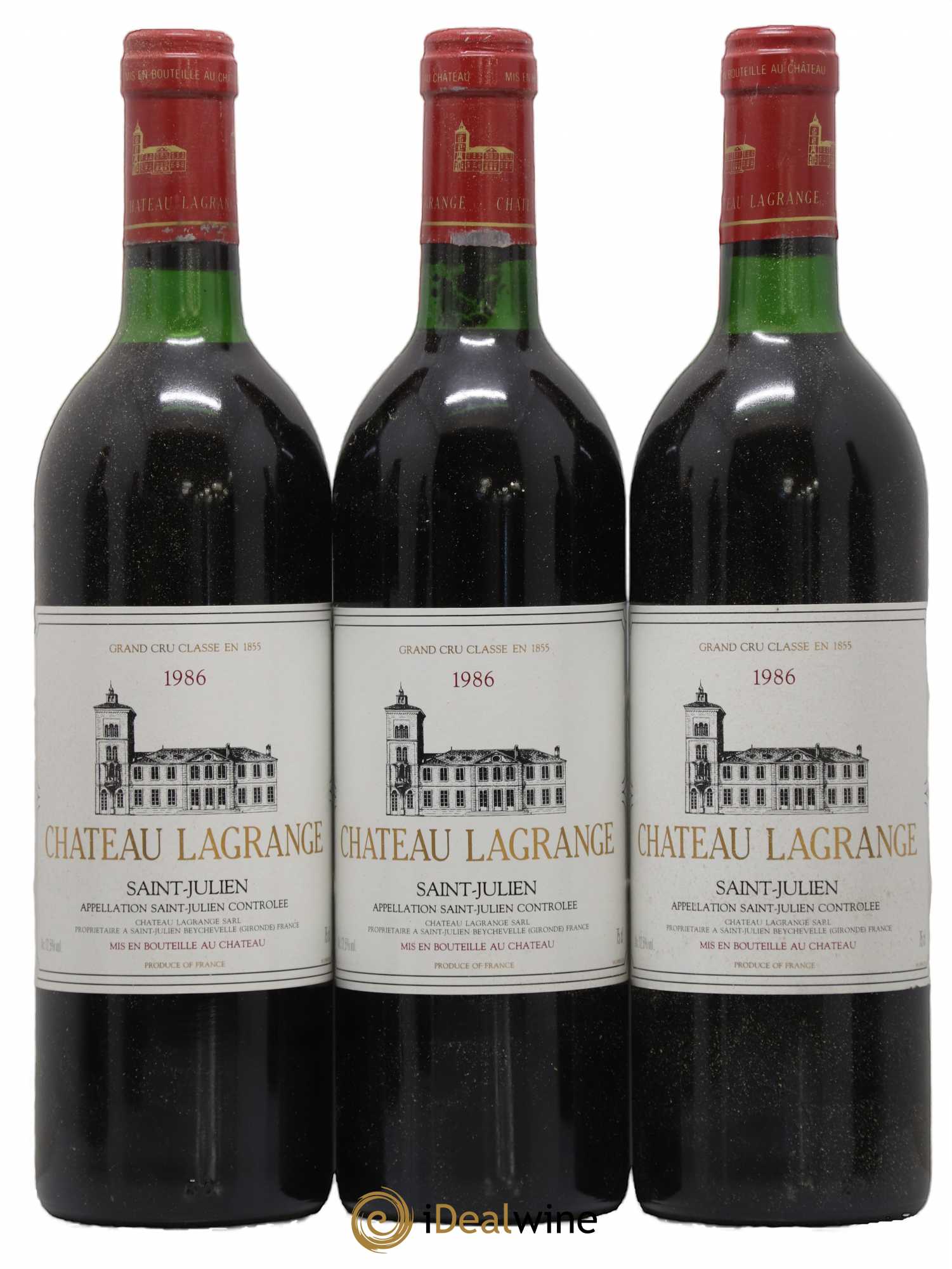 Château Lagrange 3ème Grand Cru Classé 1986 - Lot de 6 bouteilles - 2