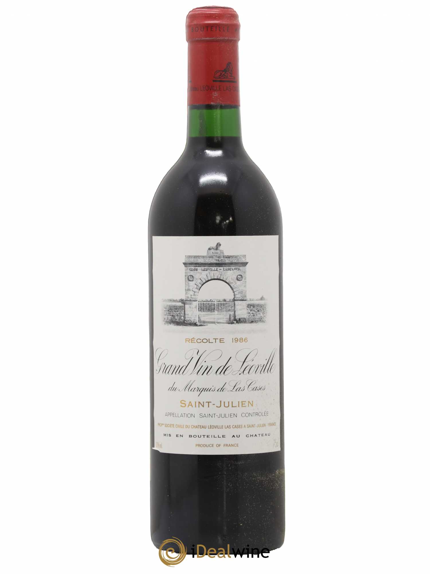 Château Léoville Las Cases 2ème Grand Cru Classé 1986 - Lot de 1 bouteille - 0