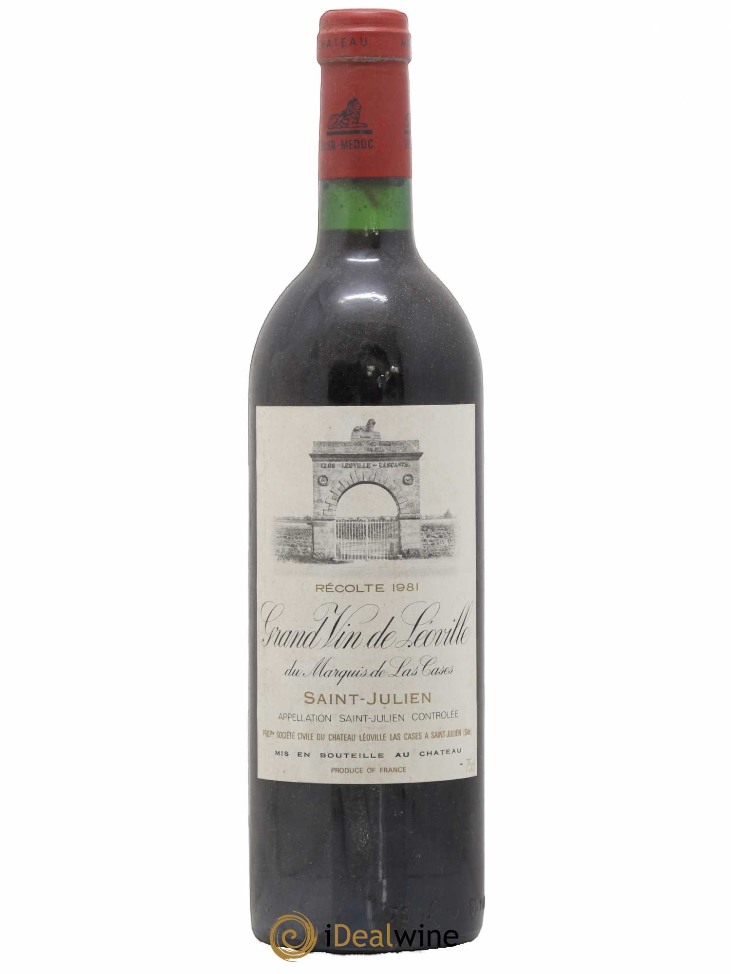 Château Léoville Las Cases 2ème Grand Cru Classé 1981 - Lot de 1 bouteille - 0