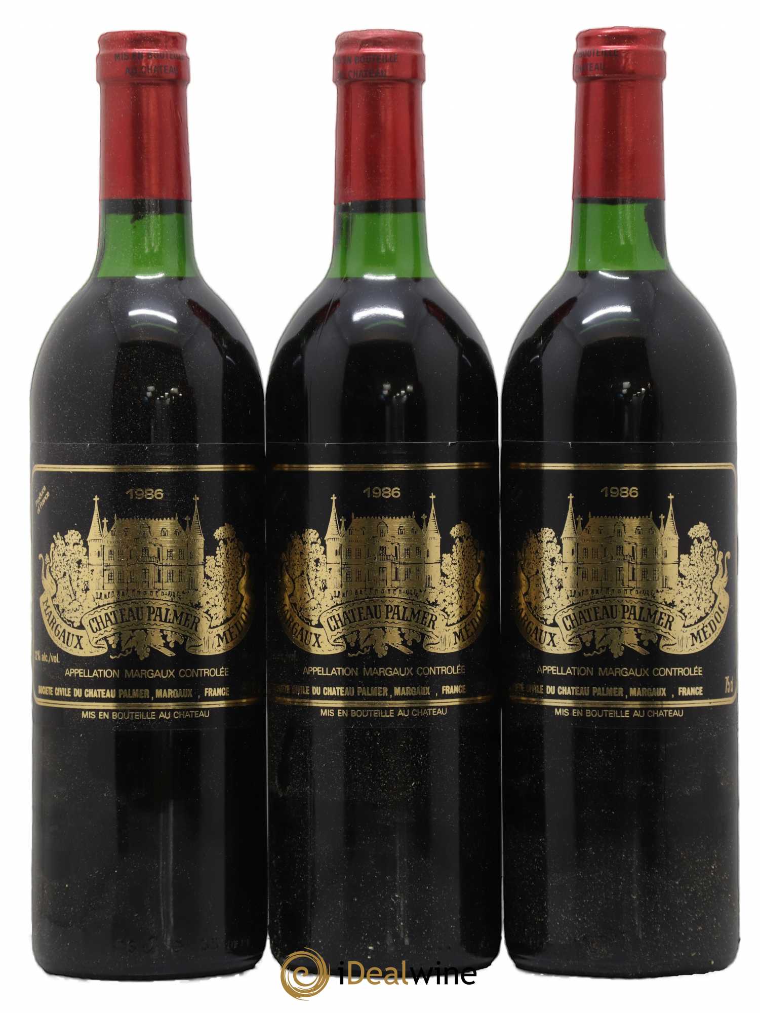 Château Palmer 3ème Grand Cru Classé 1986 - Lot de 6 bouteilles - 2