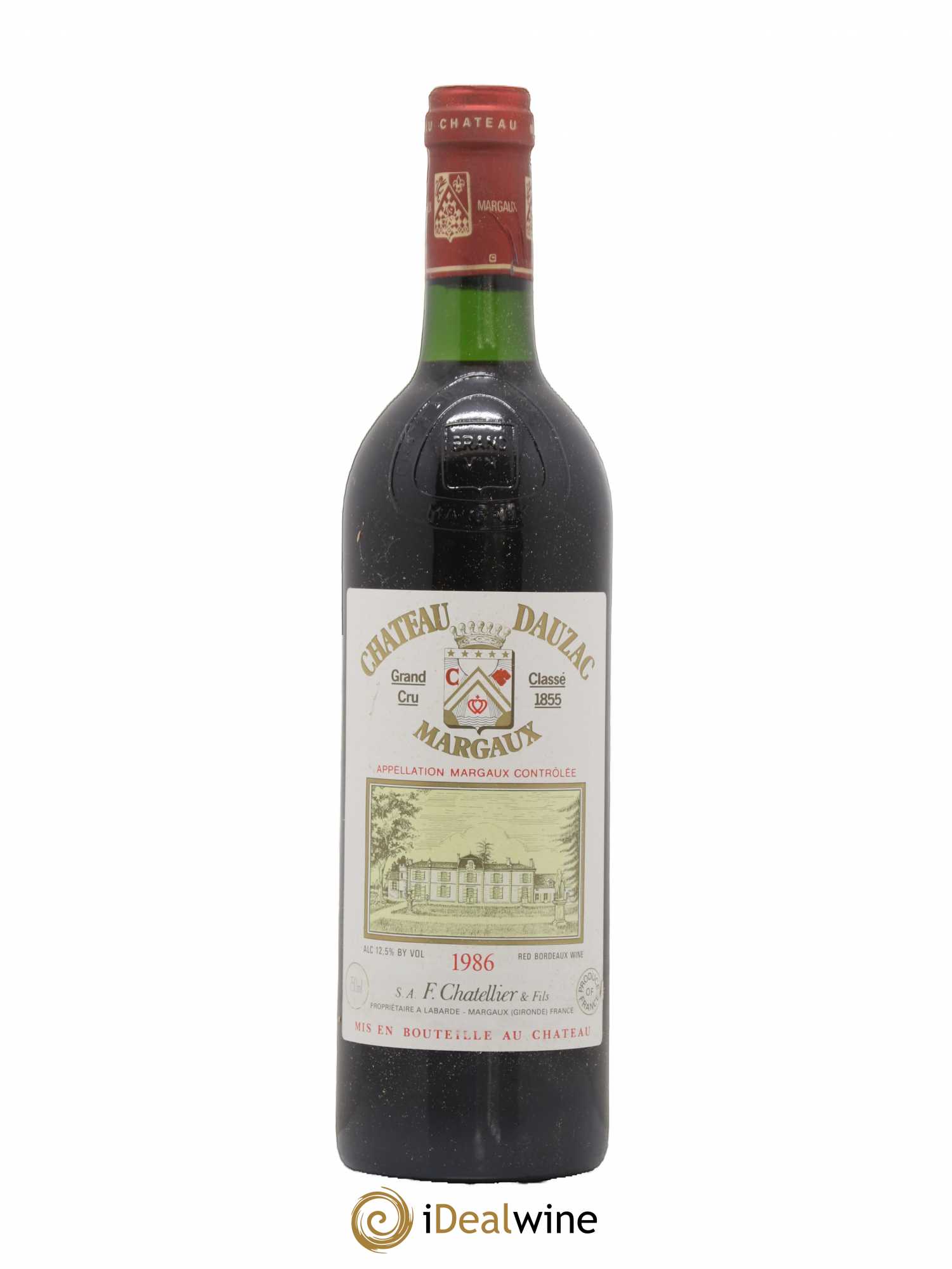 Château Dauzac 5ème Grand Cru Classé 1986 - Lot de 1 bouteille - 0