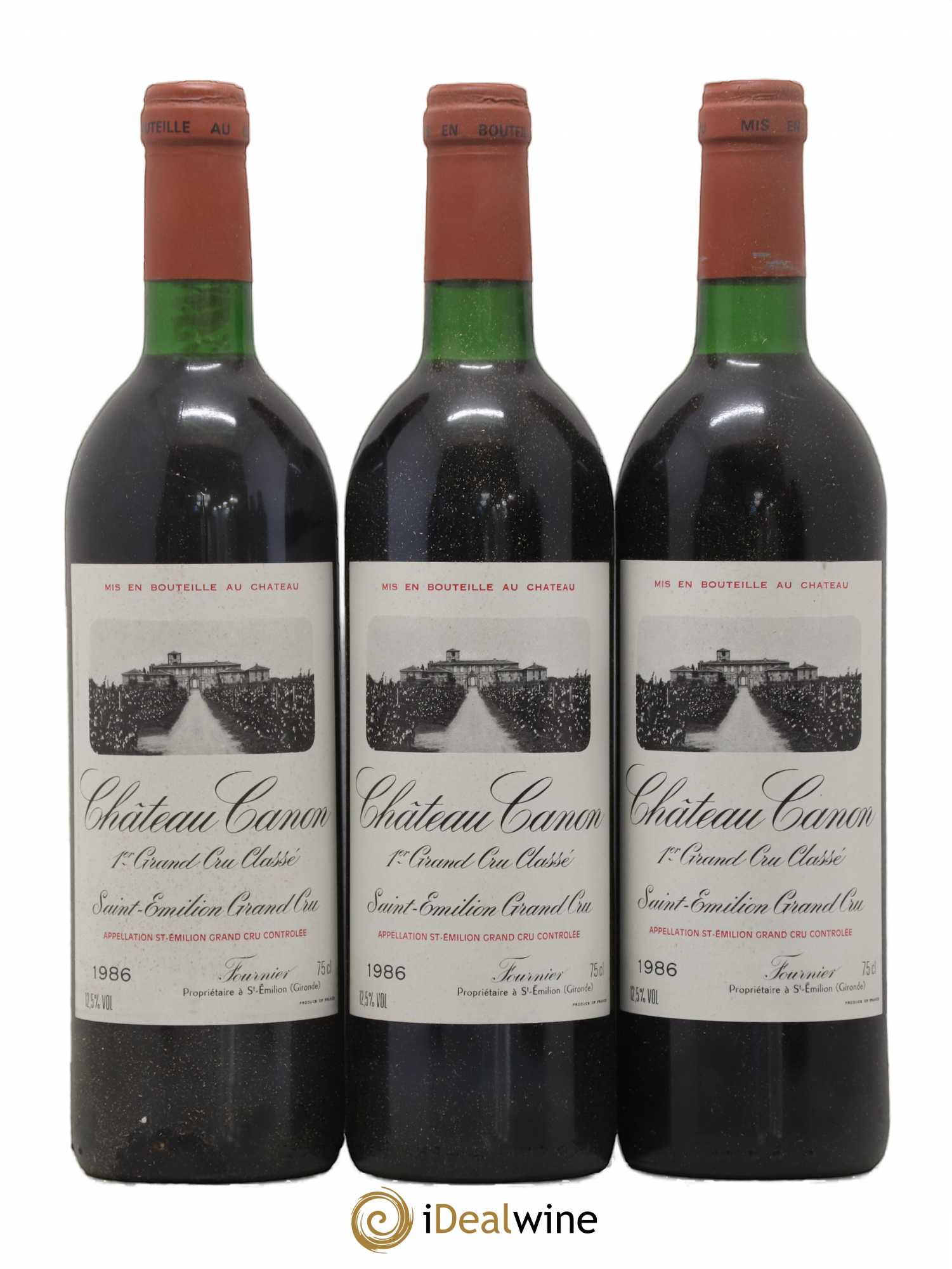 Château Canon 1er Grand Cru Classé B 1986 - Lot de 6 bouteilles - 2