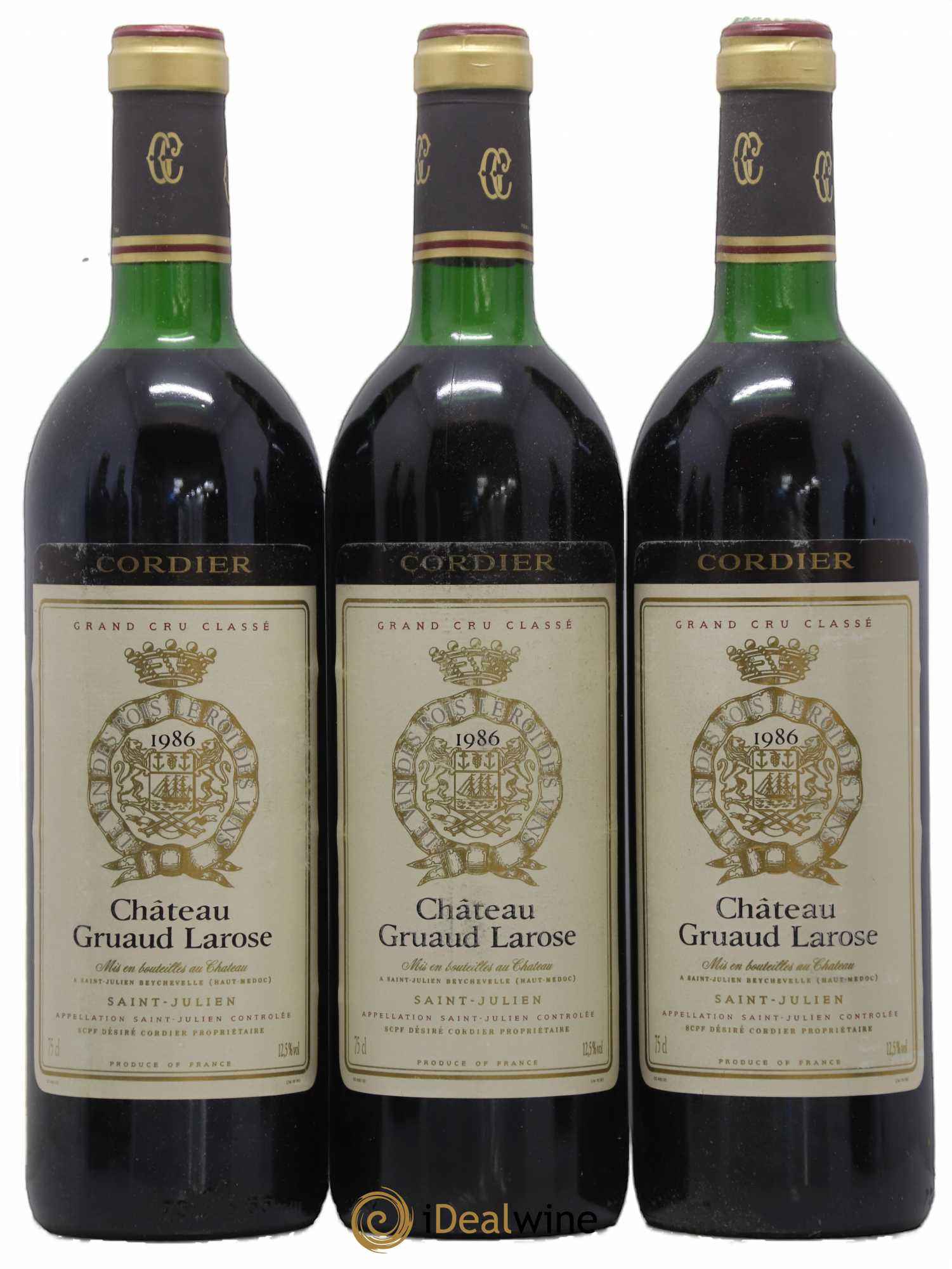 Château Gruaud Larose 2ème Grand Cru Classé 1986 - Lot de 6 bouteilles - 2