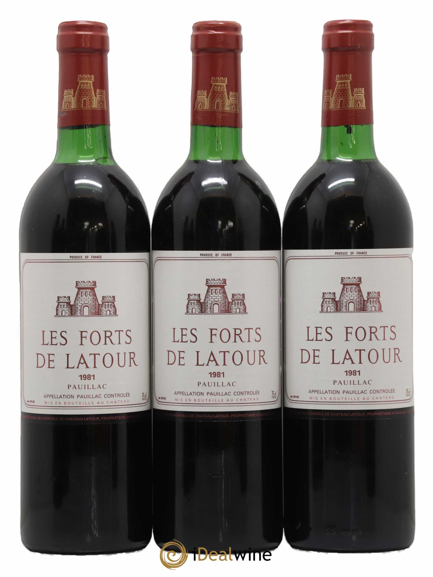 Les Forts de Latour Second Vin 1981 - Lot de 6 bouteilles - 2