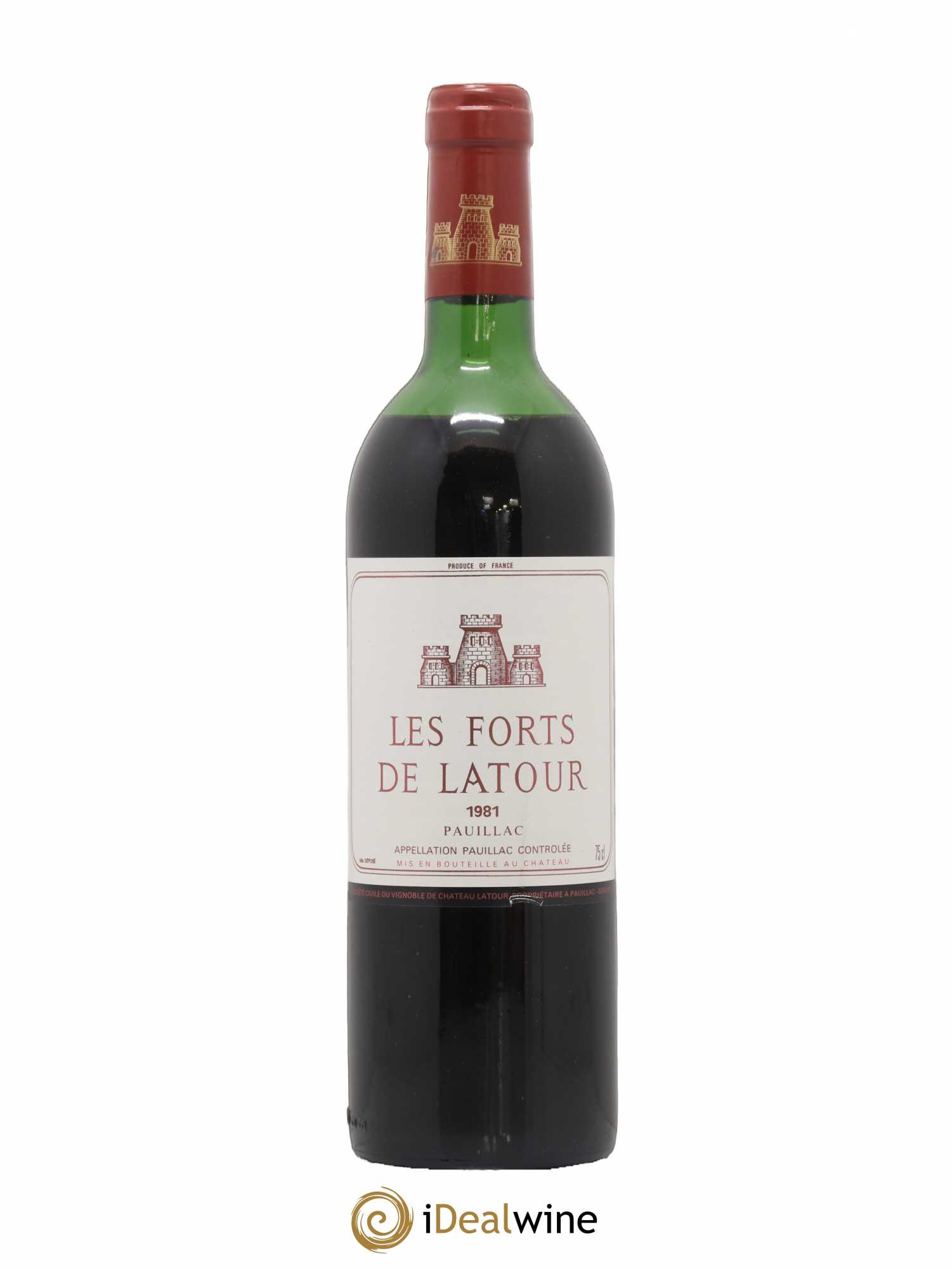 Les Forts de Latour Second Vin 1981 - Lot de 1 bouteille - 0