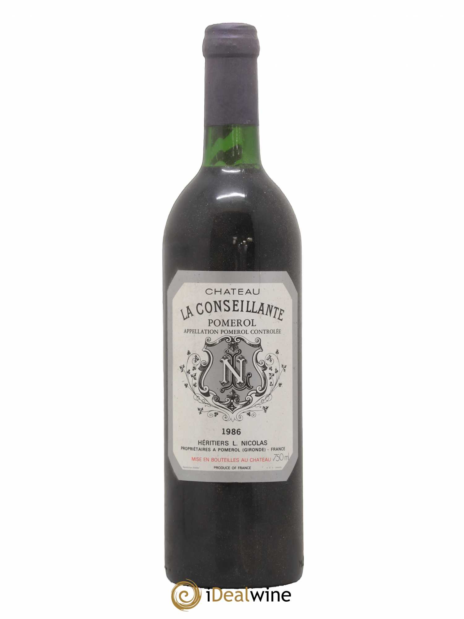 Château la Conseillante 1986 - Lot de 1 bouteille - 0