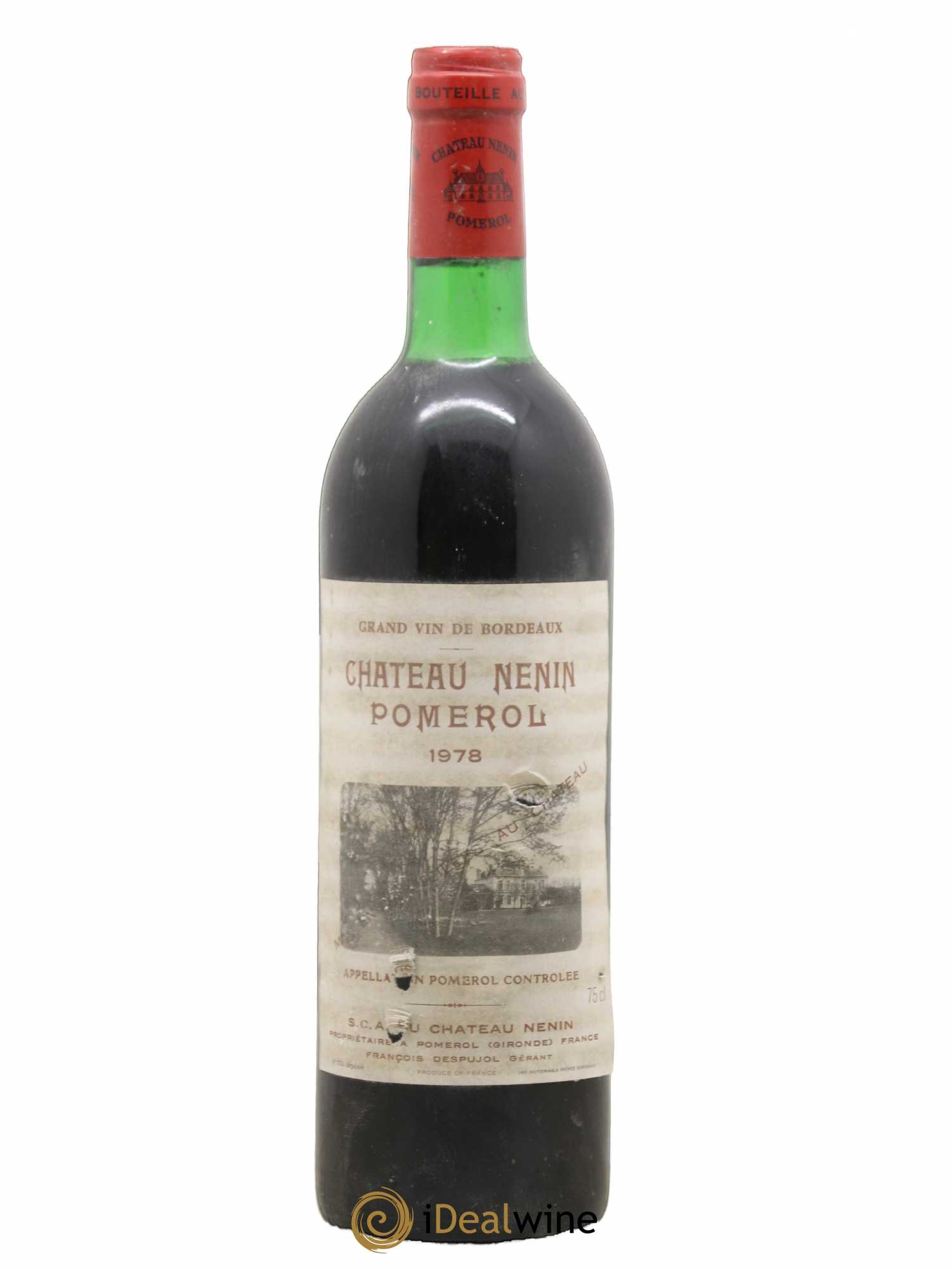 Château Nenin 1978 - Lot de 1 bouteille - 0