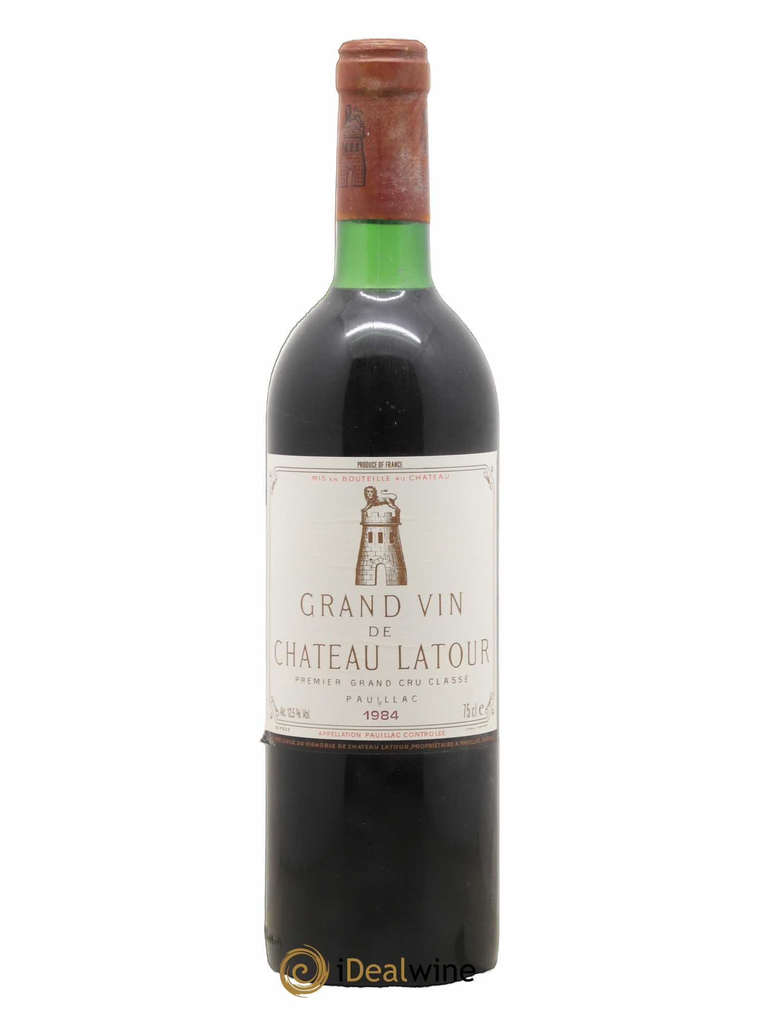 Château Latour 1er Grand Cru Classé 1984 - Lot de 1 bouteille - 0
