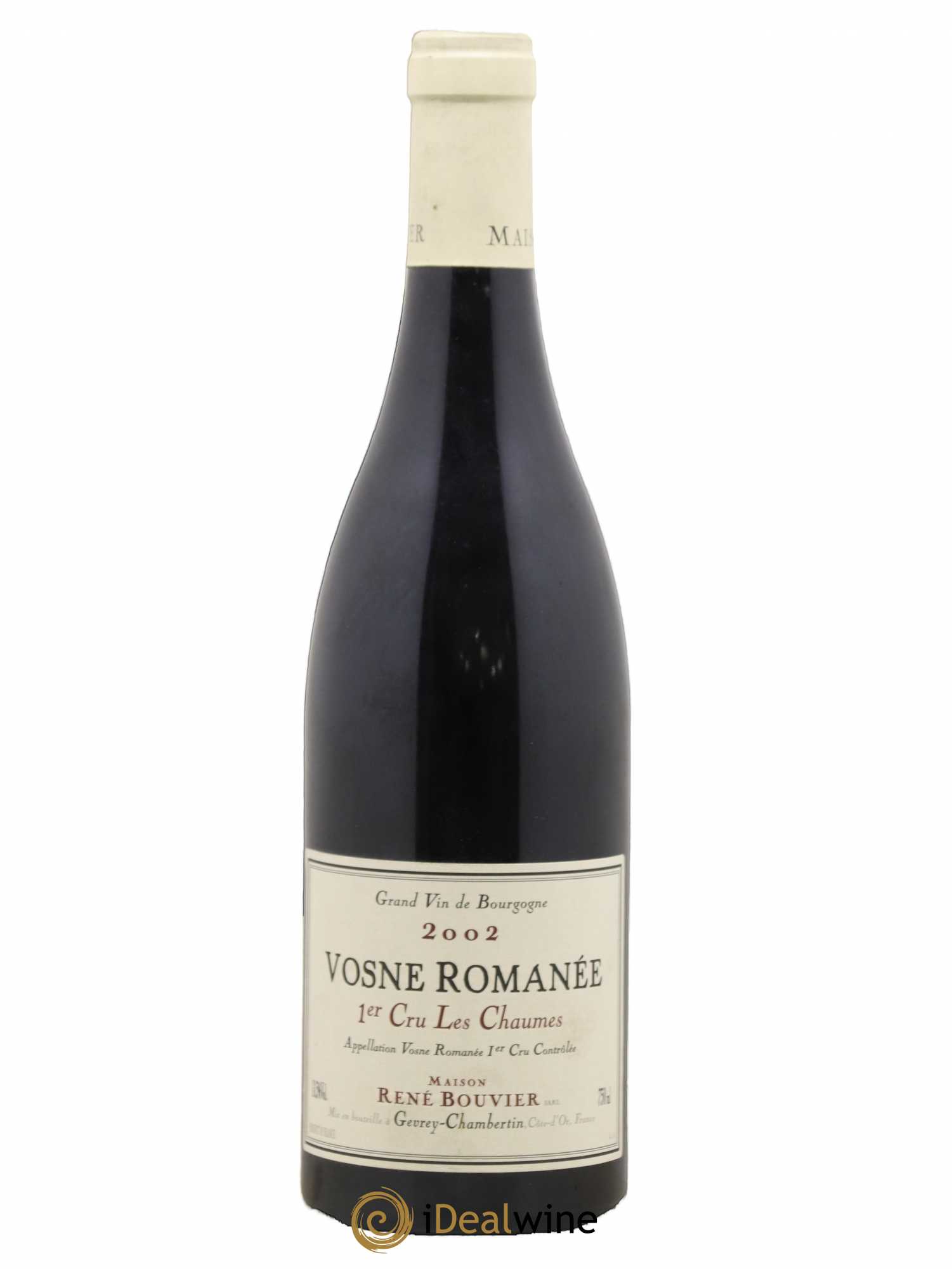 Vosne-Romanée 1er Cru Les Chaumes Rene Bouvier 2002 - Lot de 1 bouteille - 0