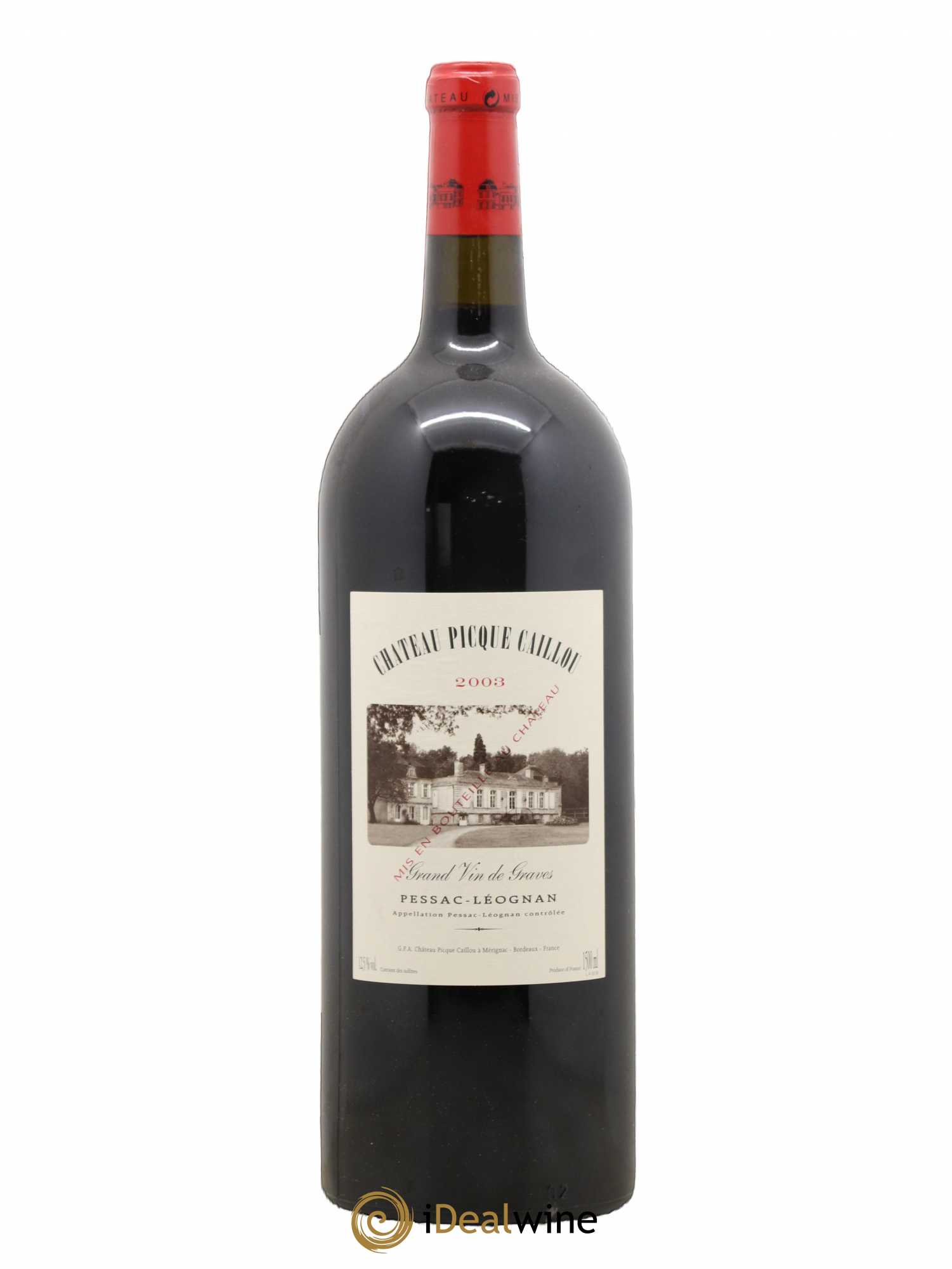 Château Picque Caillou 2003 - Lot de 1 magnum - 0