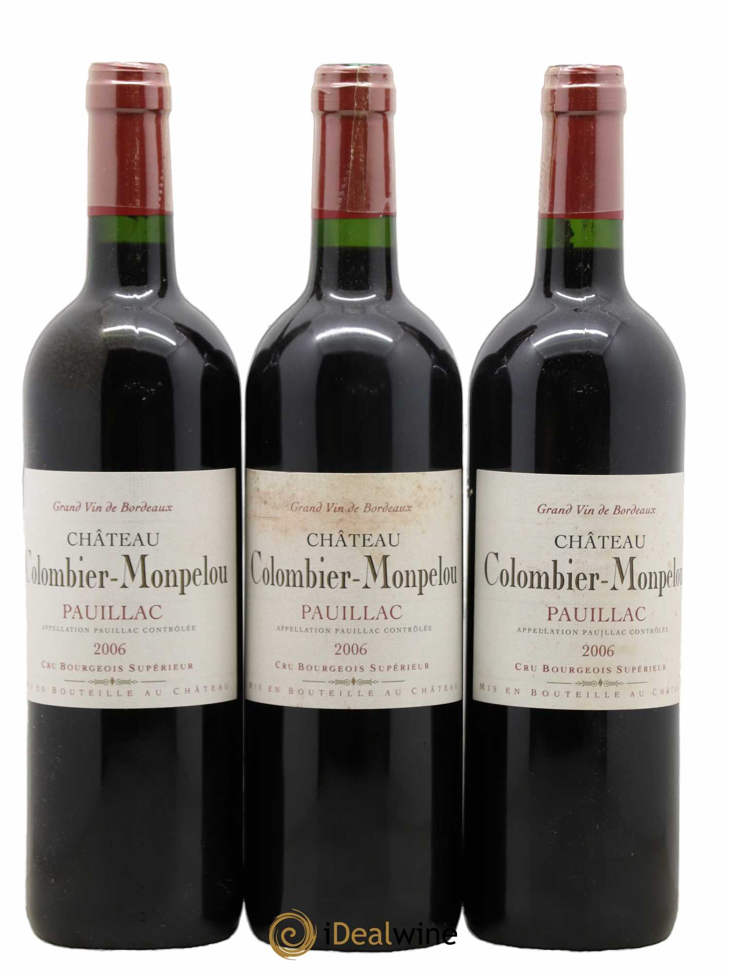 Château Colombier Monpelou Cru Bourgeois 2006 - Lot de 6 bouteilles - 2