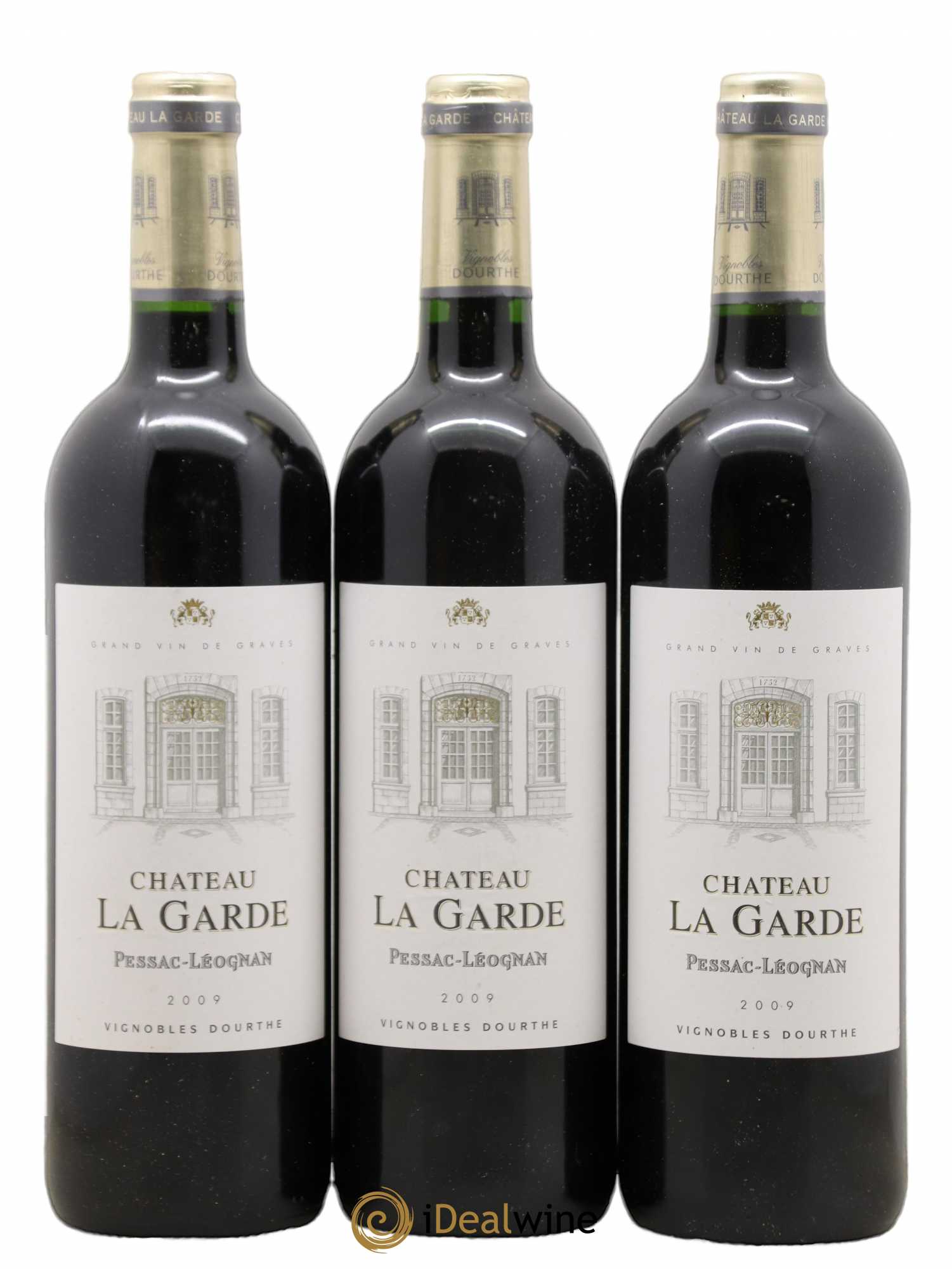 Château la Garde 2009 - Lot de 3 bouteilles - 0
