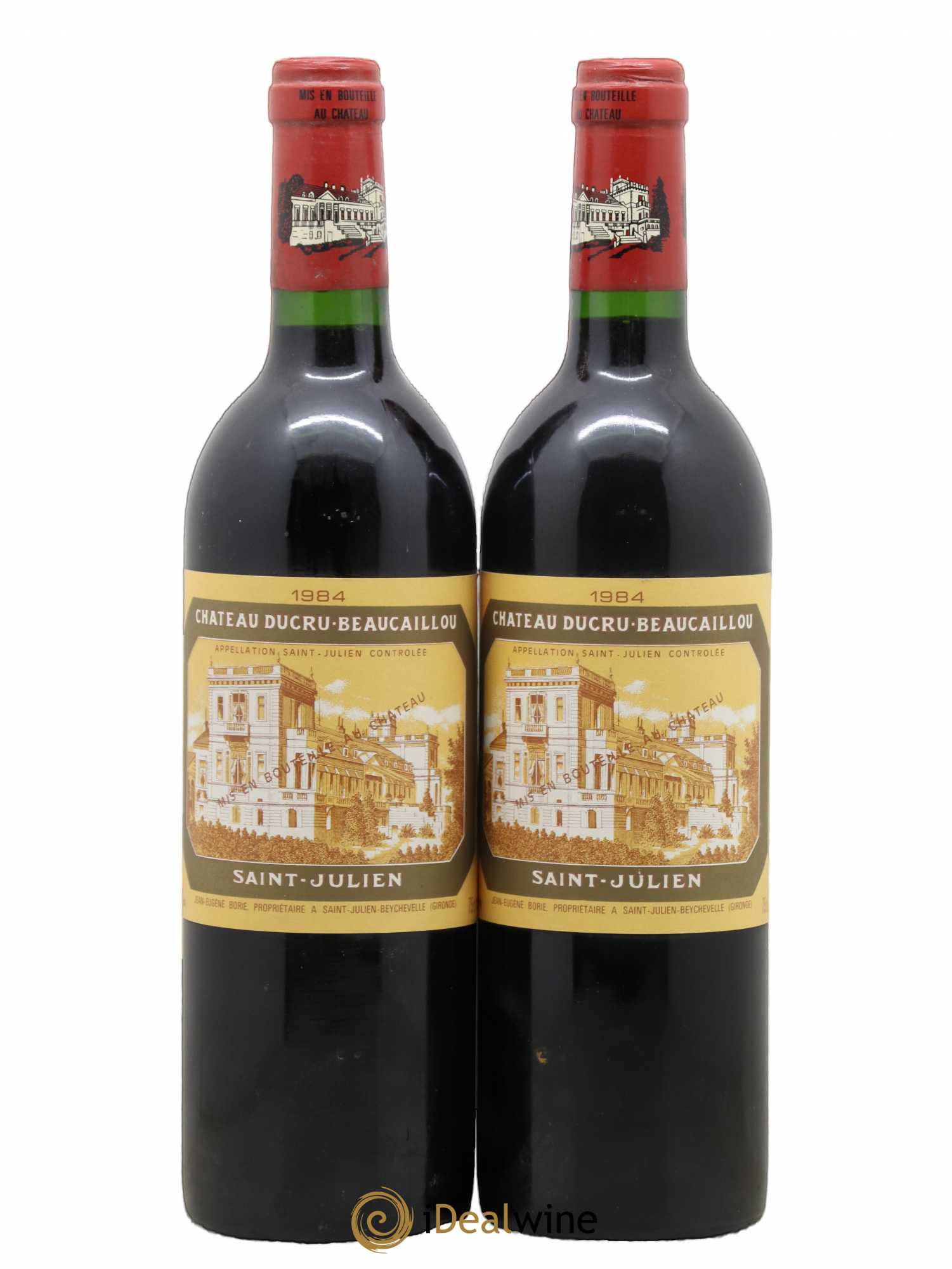 Château Ducru Beaucaillou 2ème Grand Cru Classé 1984 - Lot de 2 bouteilles - 0