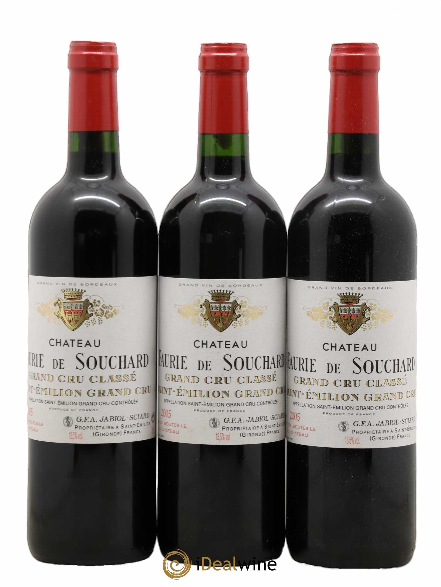 Château Faurie de Souchard Grand Cru Classé 2005 - Lot de 6 bouteilles - 2