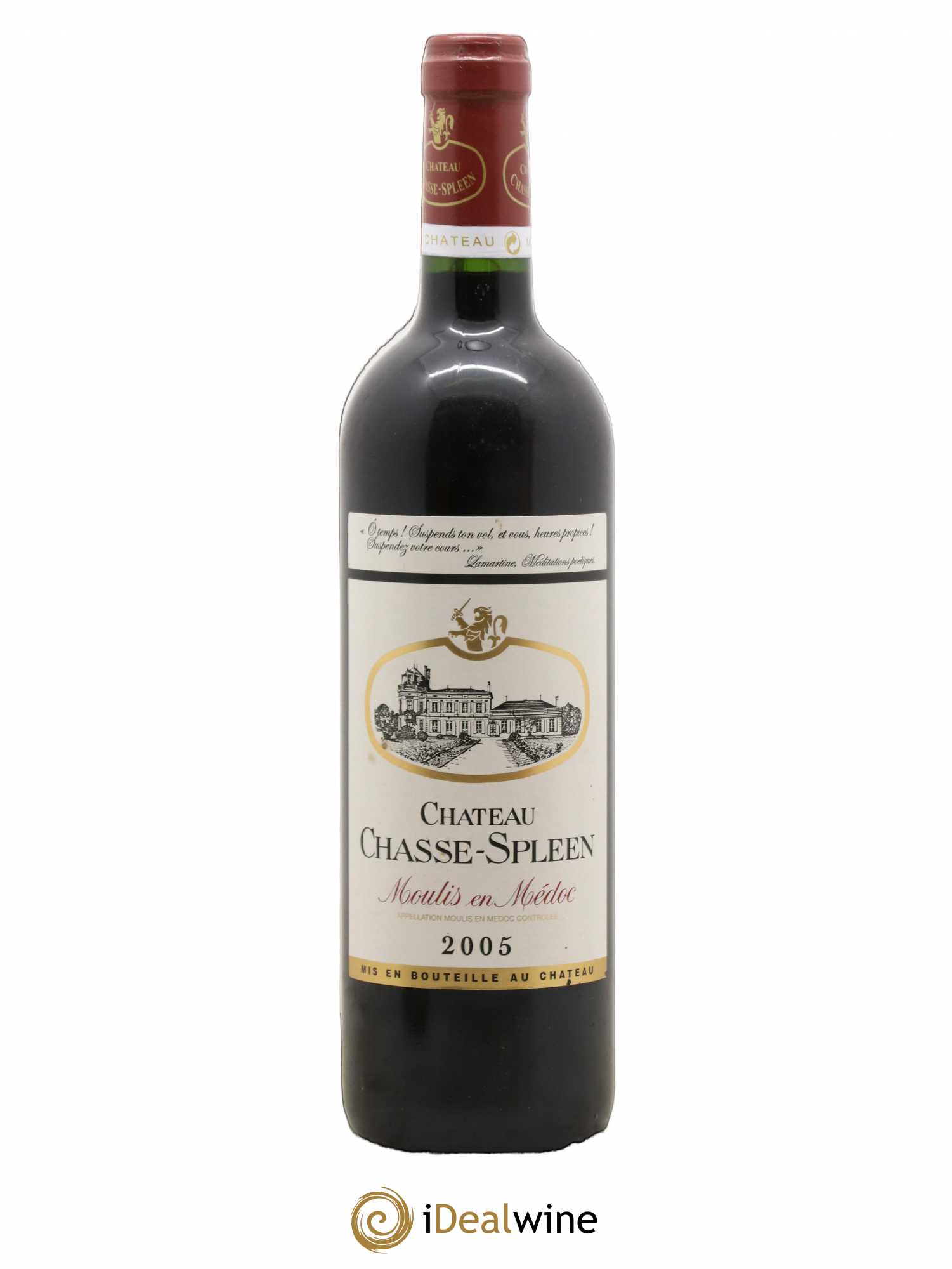 Château Chasse Spleen 2005 - Lot de 1 bouteille - 0
