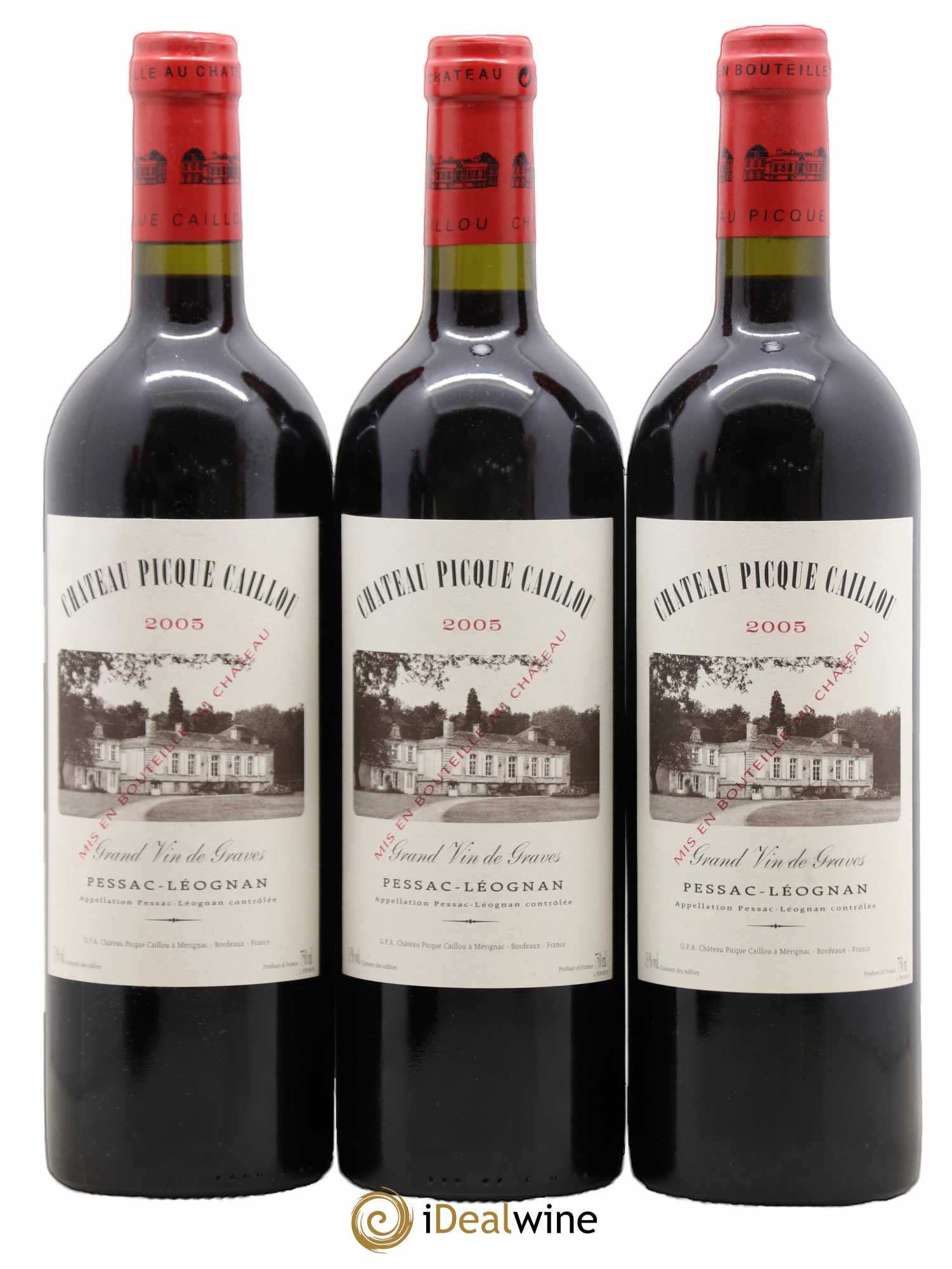 Château Picque Caillou 2005 - Lot de 12 bouteilles - 4