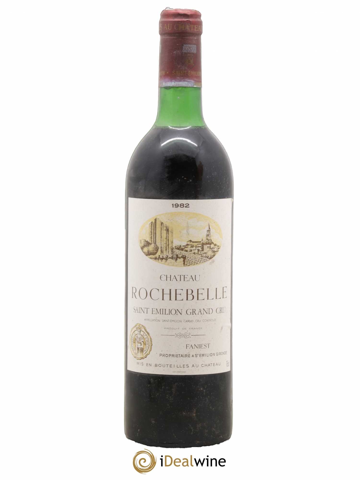 Château Rochebelle Grand Cru Classé 1982 - Lot de 1 bouteille - 0