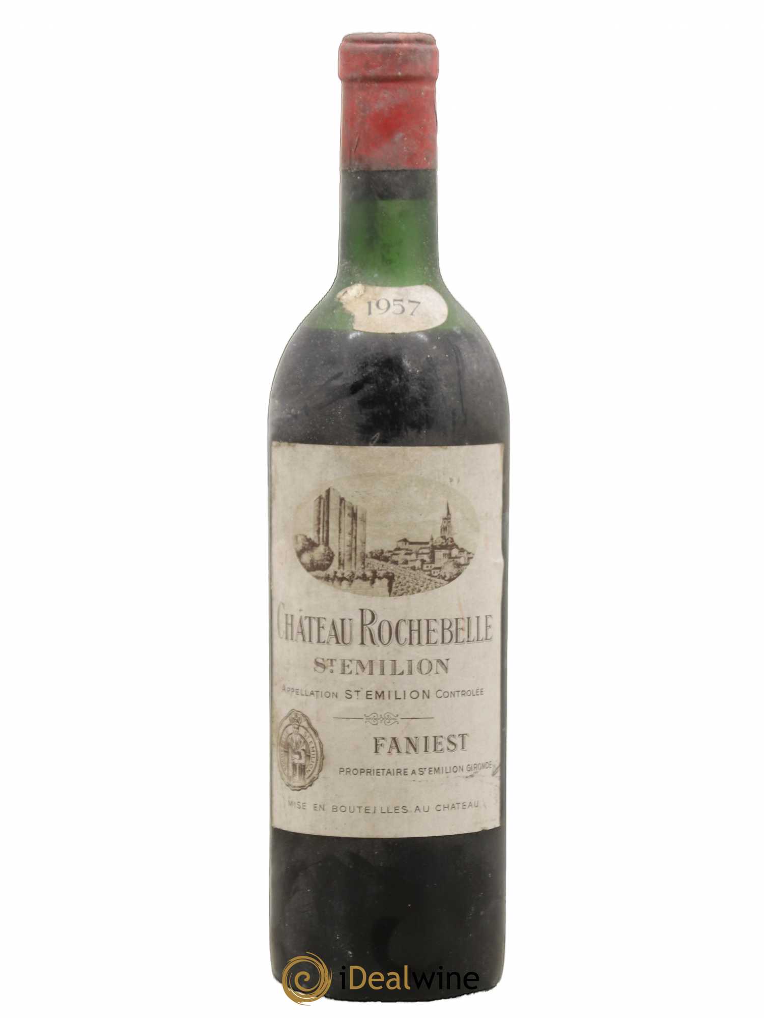Château Rochebelle Grand Cru Classé (sans prix de réserve) 1957 - Lot de 1 bouteille - 0