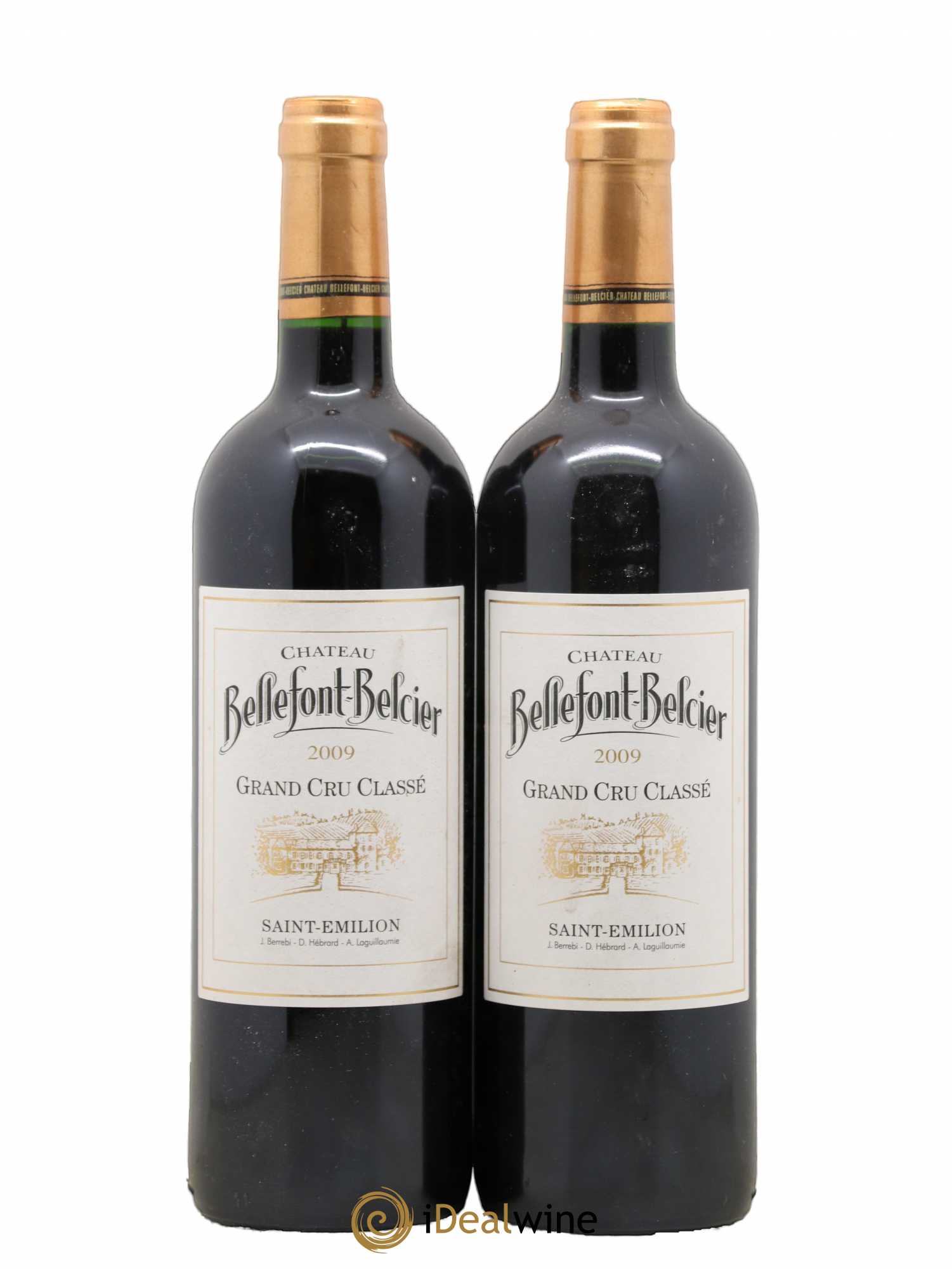 Château Bellefont-Belcier Grand Cru Classé 2009 - Lot de 2 bouteilles - 0