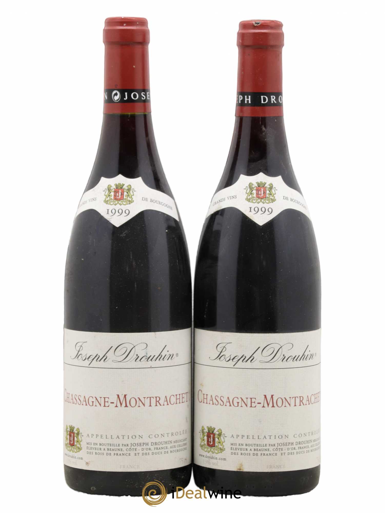 Chassagne-Montrachet Joseph Drouin 1999 - Lot de 2 bouteilles - 0