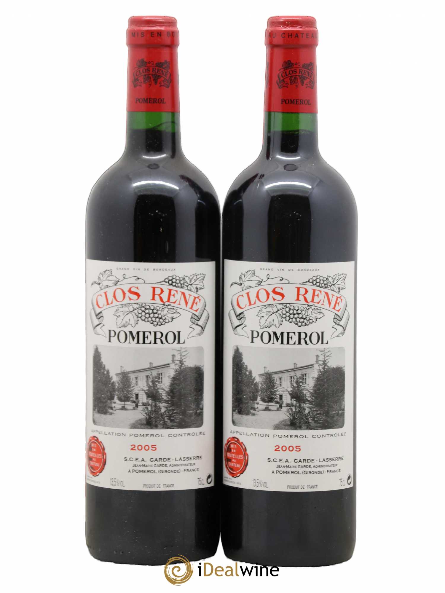 Clos René 2005 - Lotto di 2 bottiglie - 0