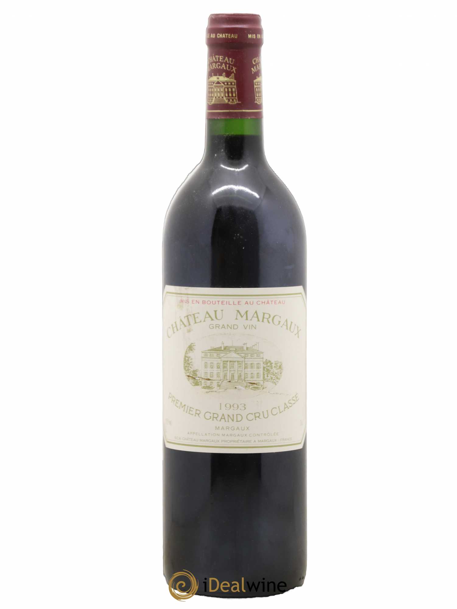 Château Margaux 1er Grand Cru Classé 1993 - Lot de 1 bouteille - 0