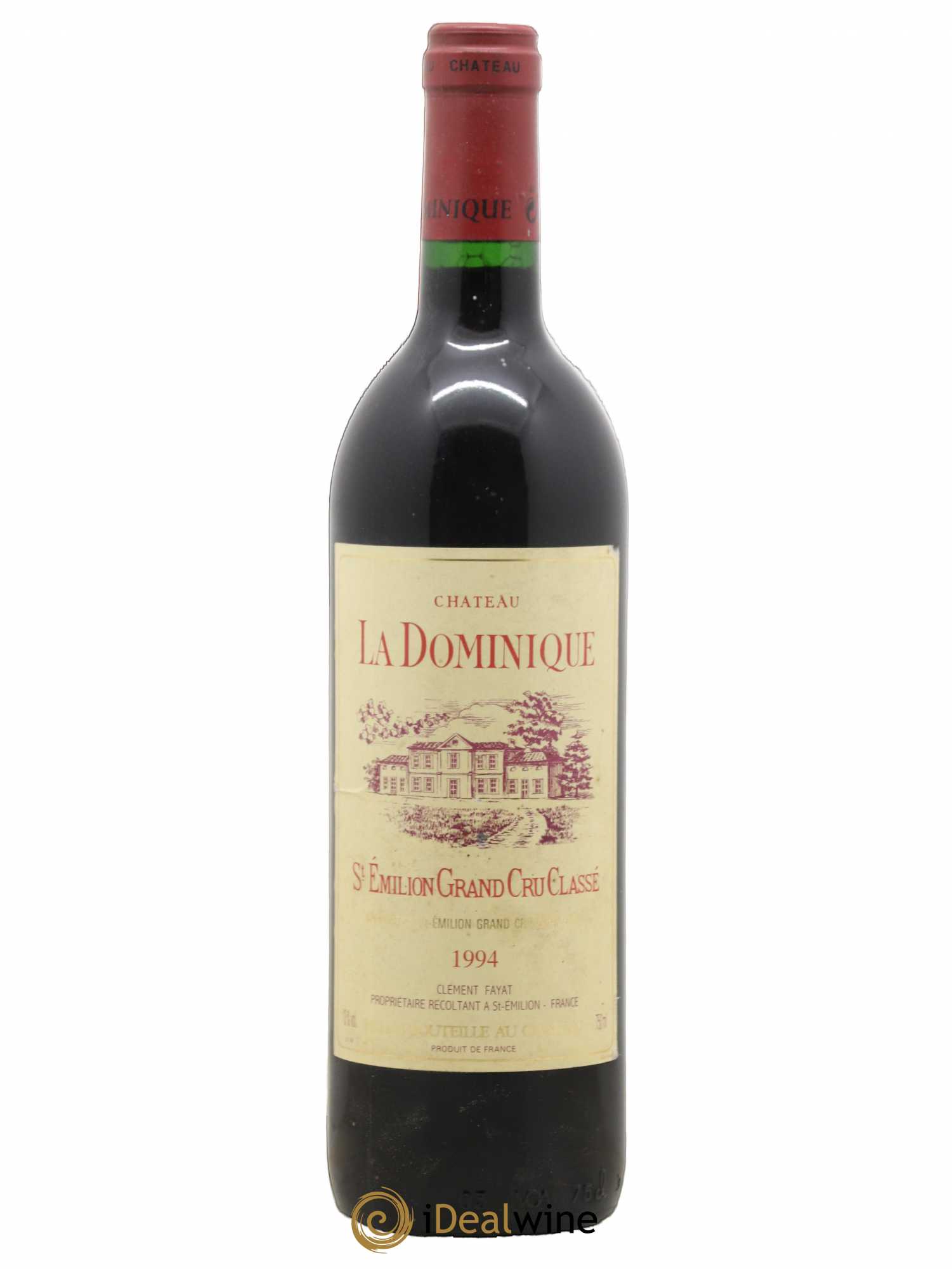 Château la Dominique Grand Cru Classé 1994 - Lot de 1 bouteille - 0