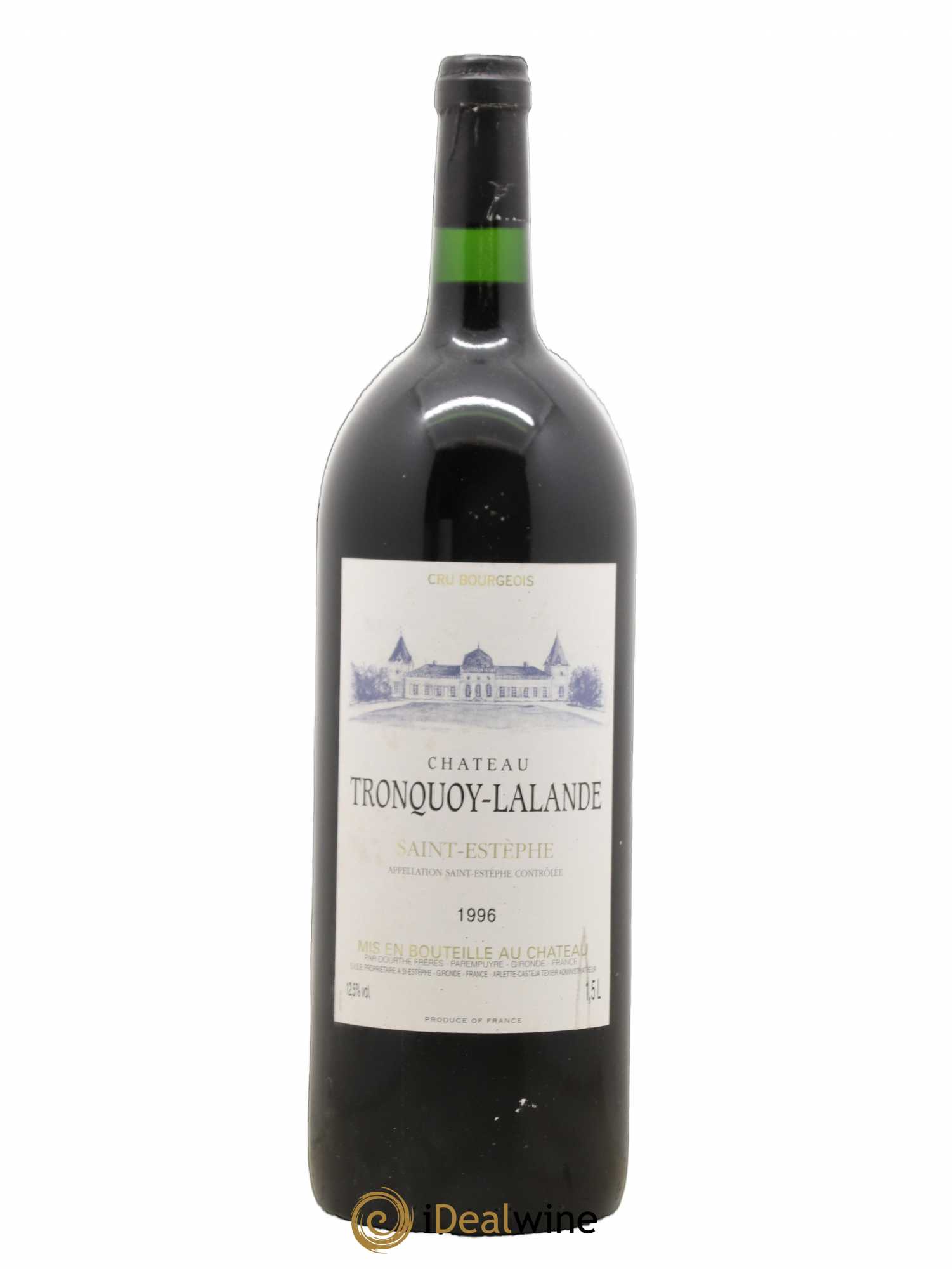 Château Tronquoy Lalande 1996 - Lot de 1 magnum - 0