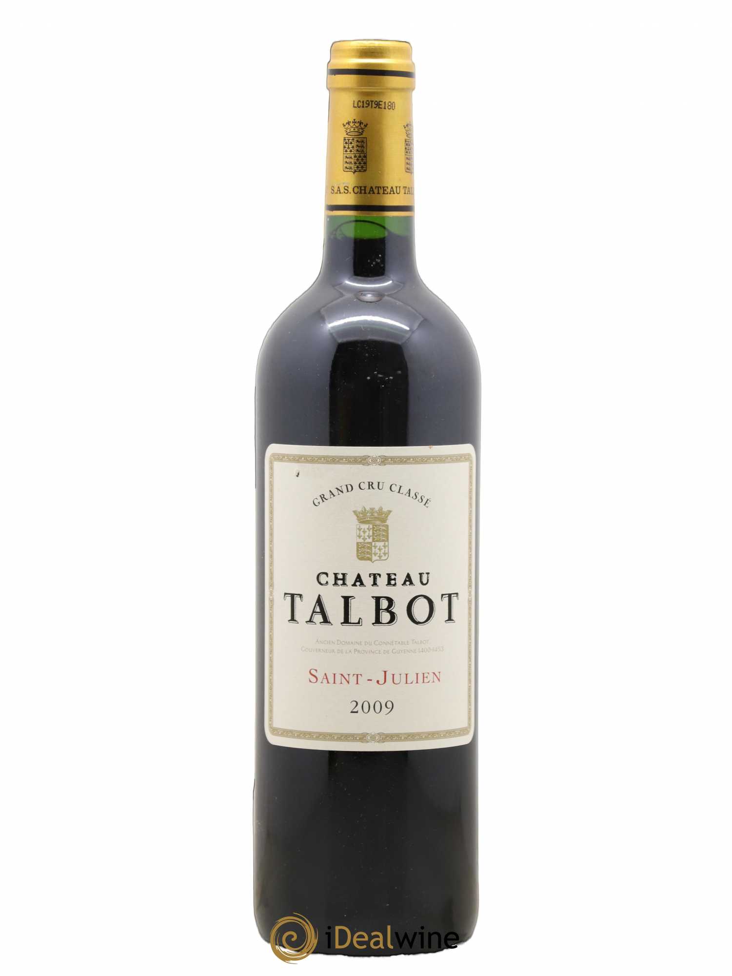 Château Talbot 4ème Grand Cru Classé 2009 - Lot de 1 bouteille - 0